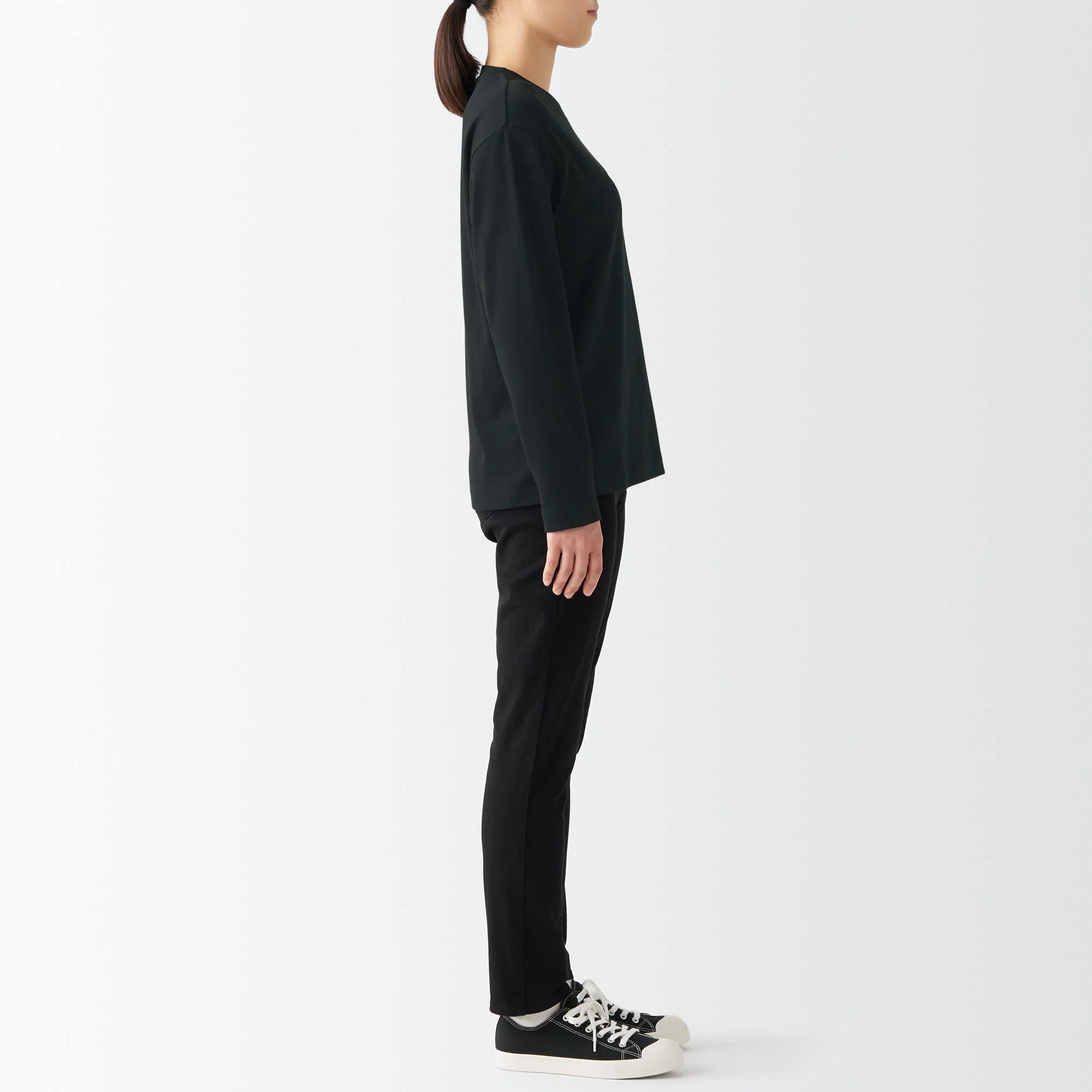 Women's Interlock Crew Neck Long Sleeve T-Shirt - Image 53