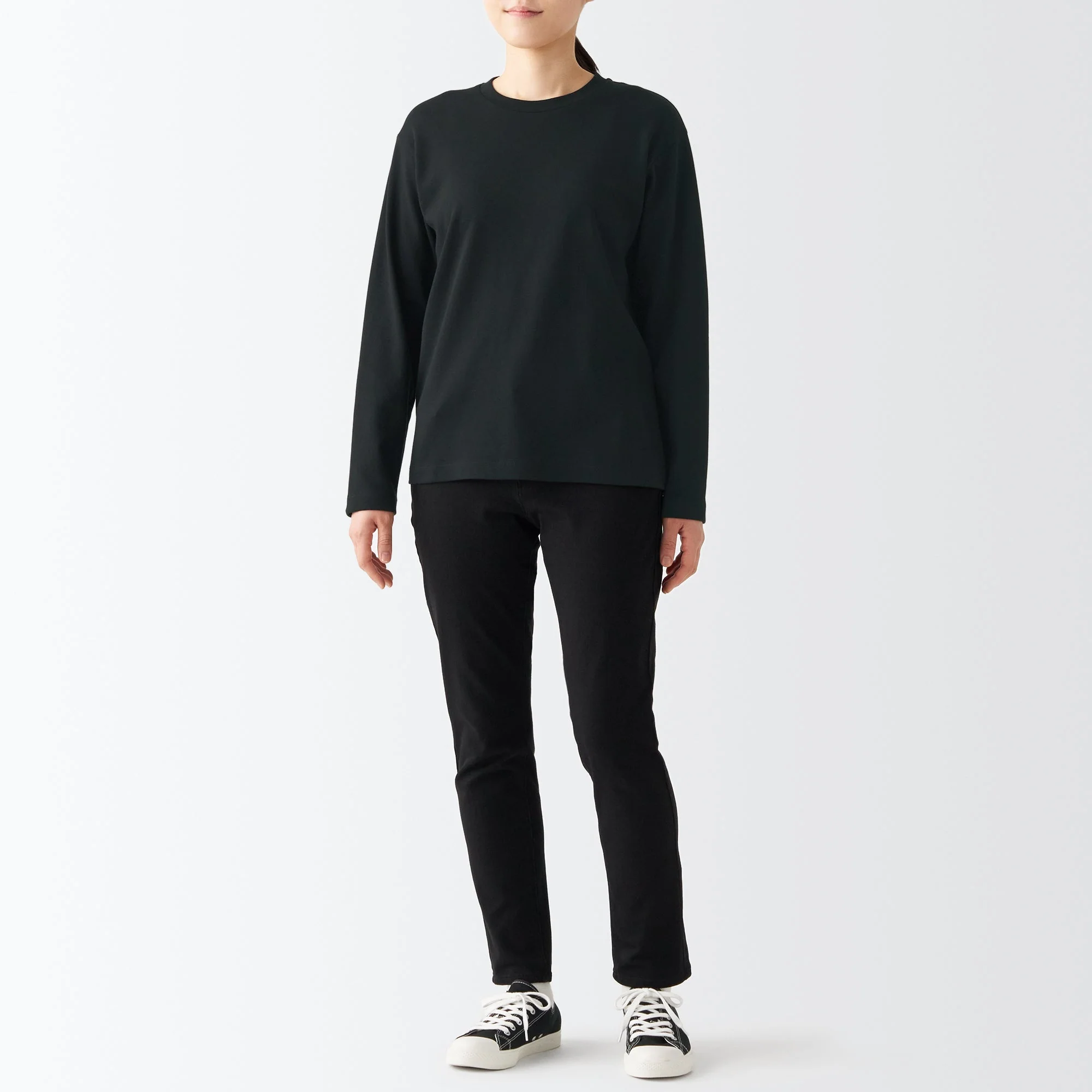 Women's Interlock Crew Neck Long Sleeve T-Shirt - Image 55