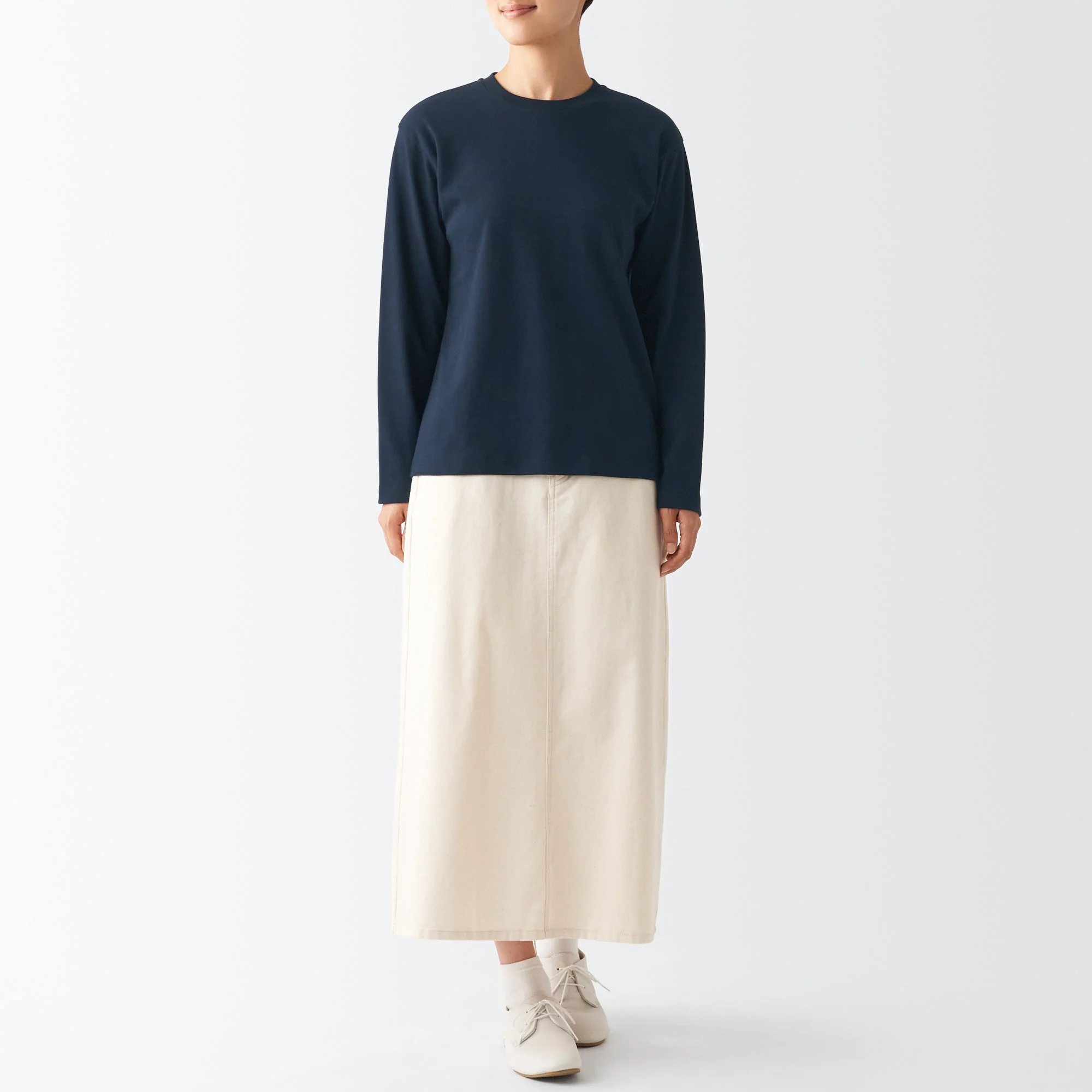 Women's Interlock Crew Neck Long Sleeve T-Shirt - Image 6