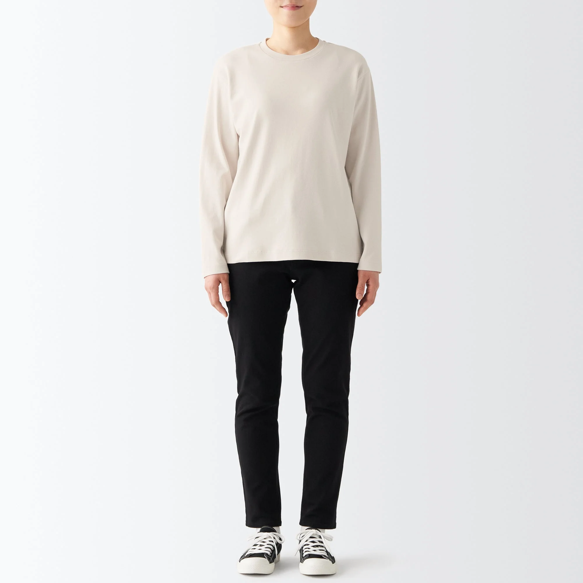 Women's Interlock Crew Neck Long Sleeve T-Shirt - Image 60