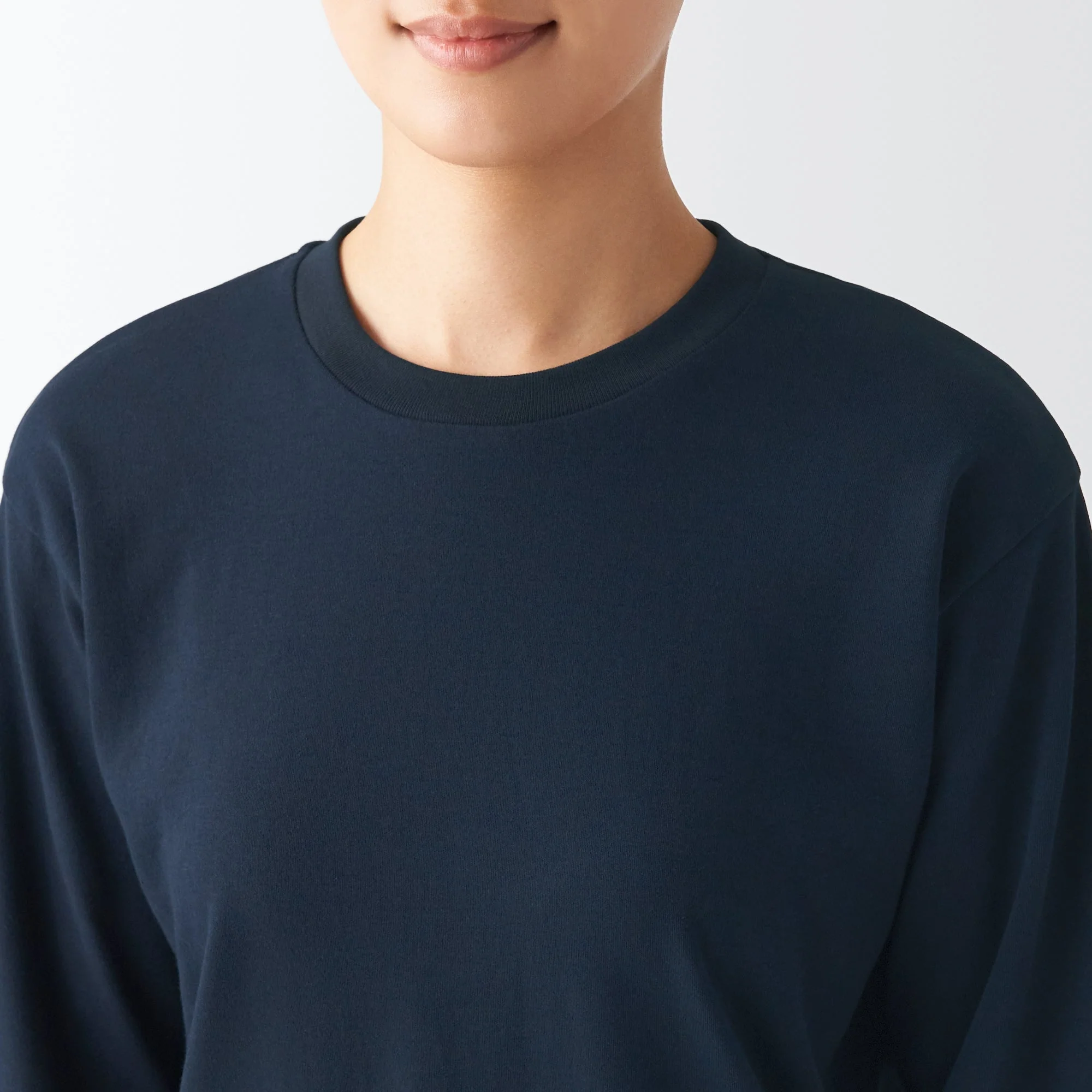 Women's Interlock Crew Neck Long Sleeve T-Shirt - Image 7