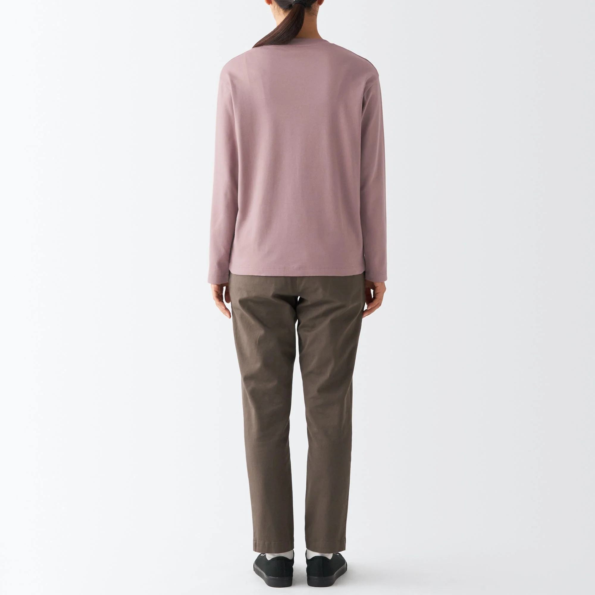Women's Interlock Crew Neck Long Sleeve T-Shirt - Image 70