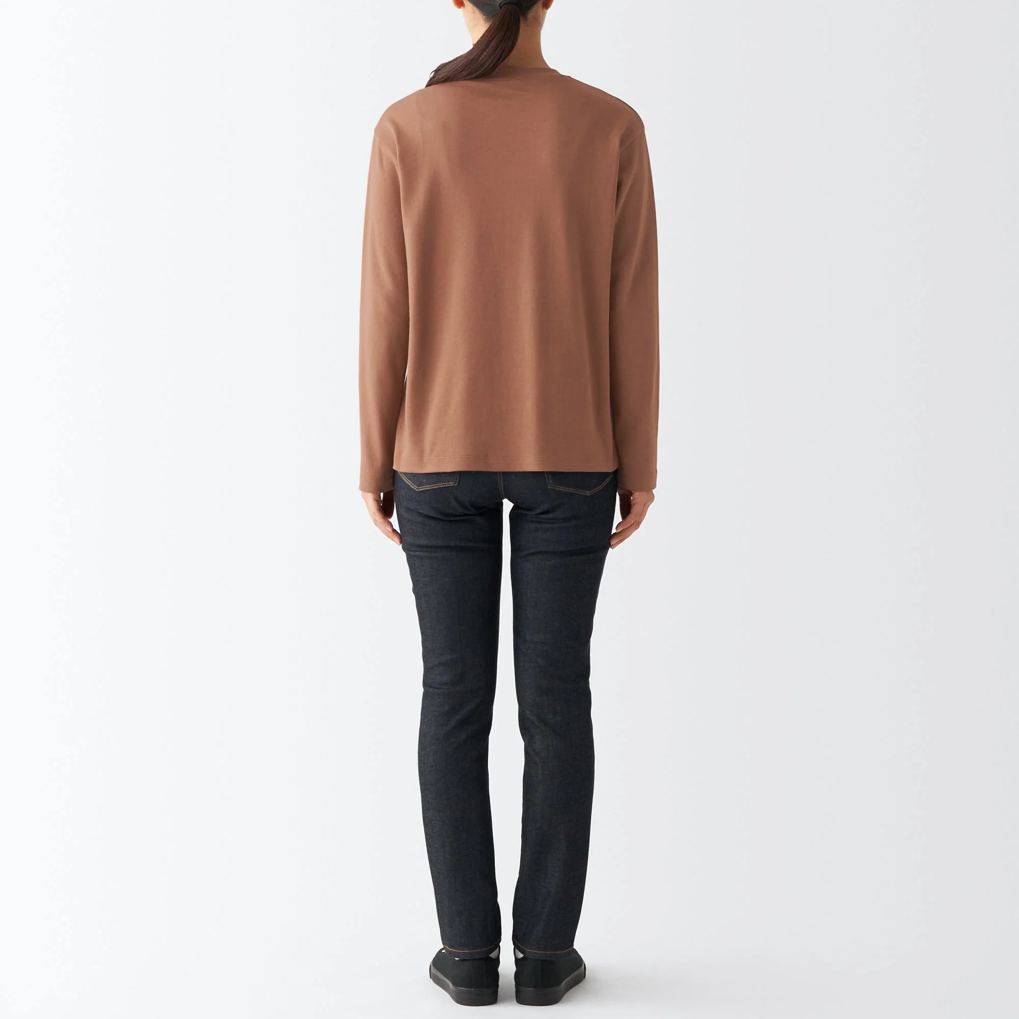 Women's Interlock Crew Neck Long Sleeve T-Shirt - Image 78