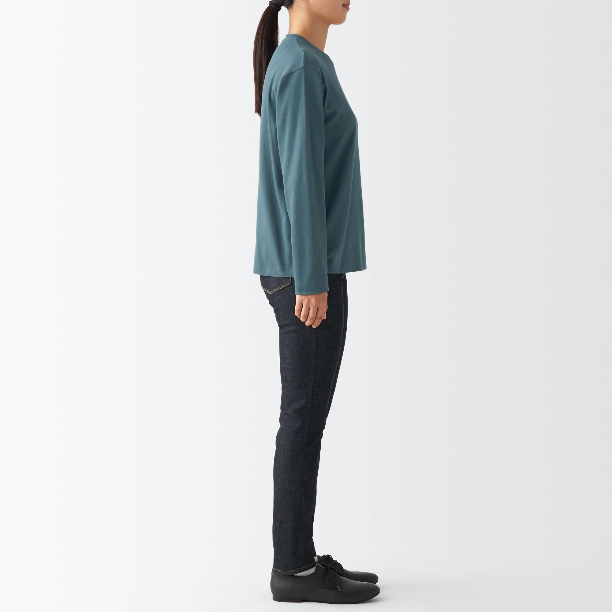 Women's Interlock Crew Neck Long Sleeve T-Shirt - Image 85