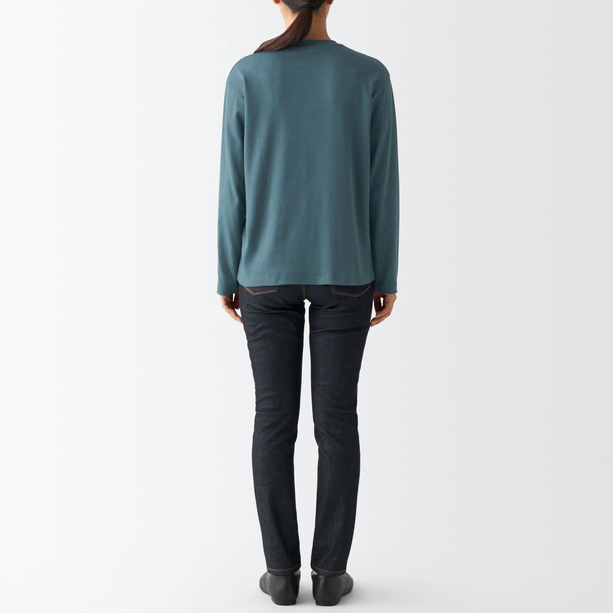 Women's Interlock Crew Neck Long Sleeve T-Shirt - Image 86