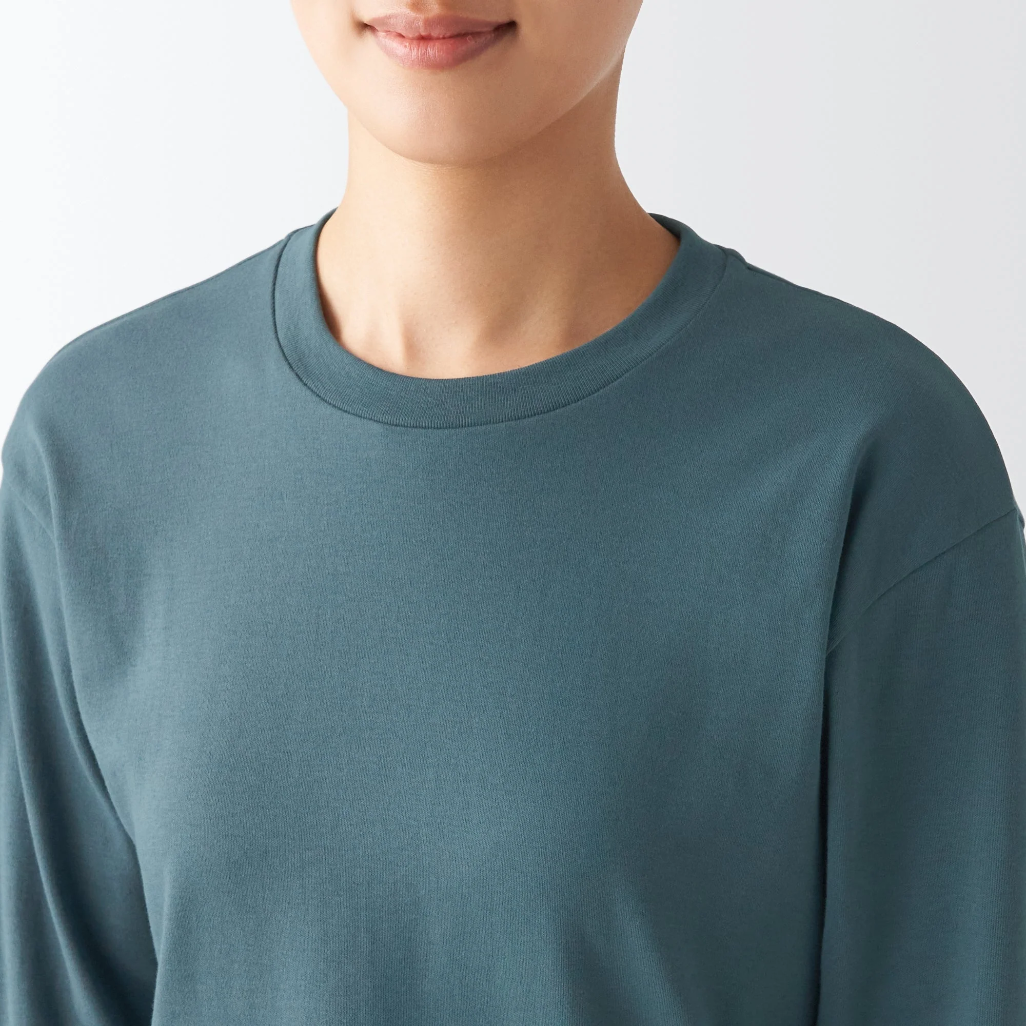 Women's Interlock Crew Neck Long Sleeve T-Shirt - Image 88