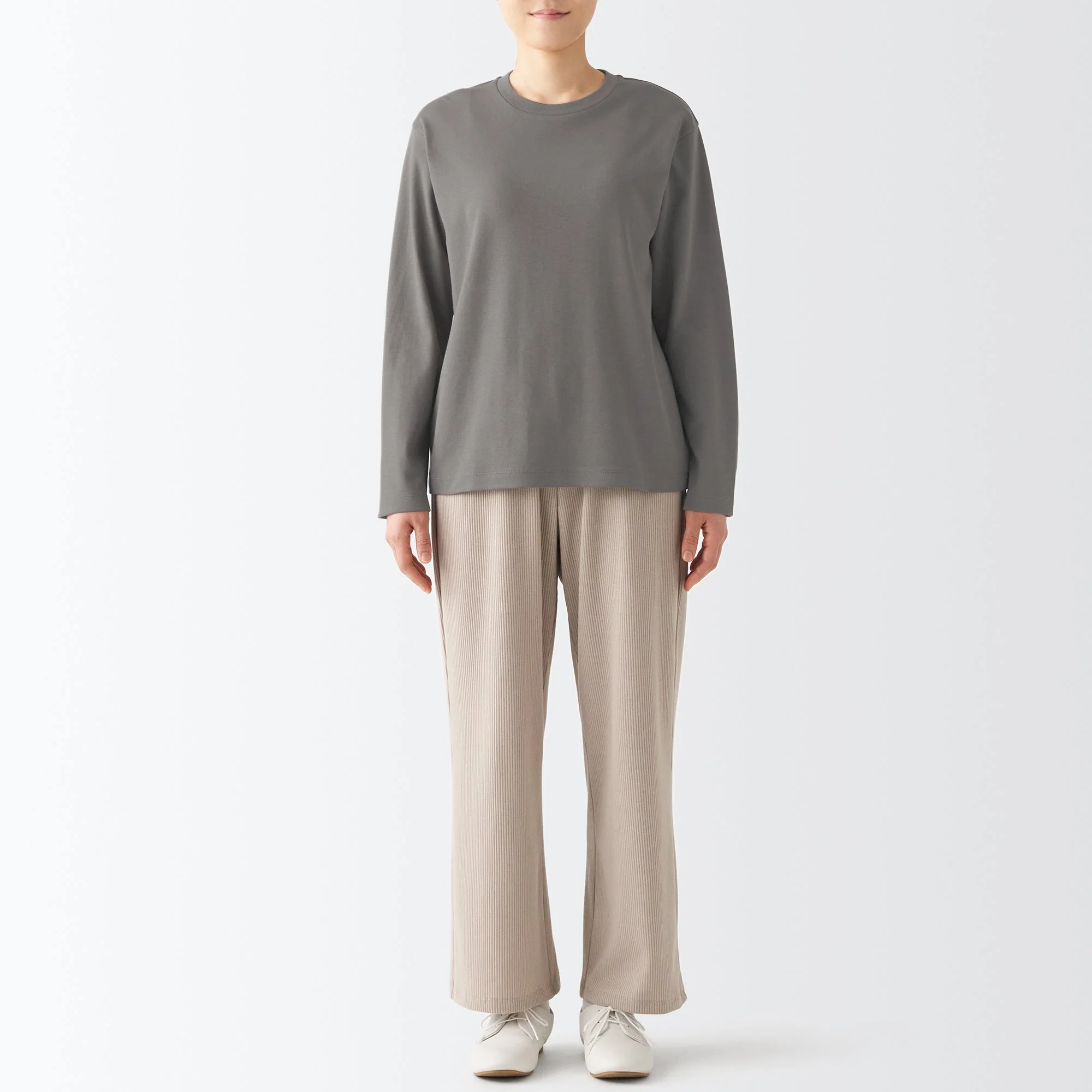 Women's Interlock Crew Neck Long Sleeve T-Shirt - Image 92