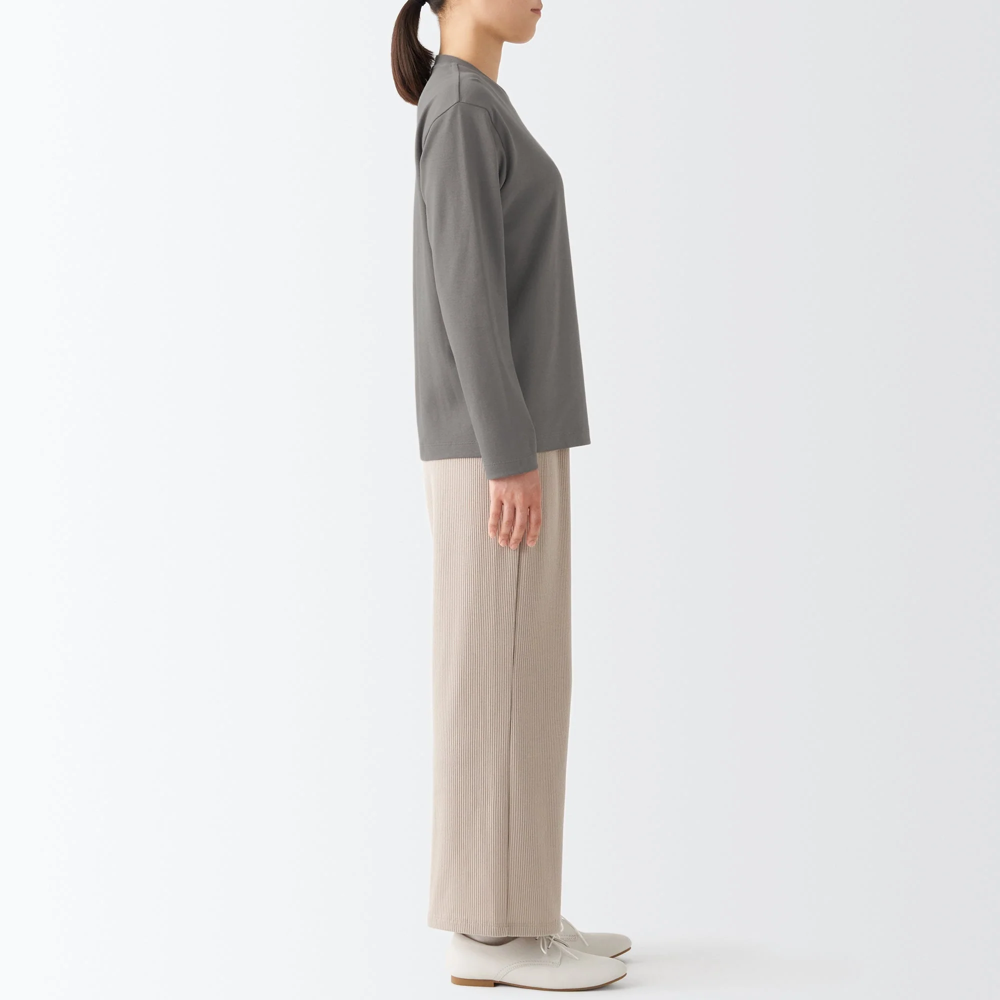 Women's Interlock Crew Neck Long Sleeve T-Shirt - Image 93