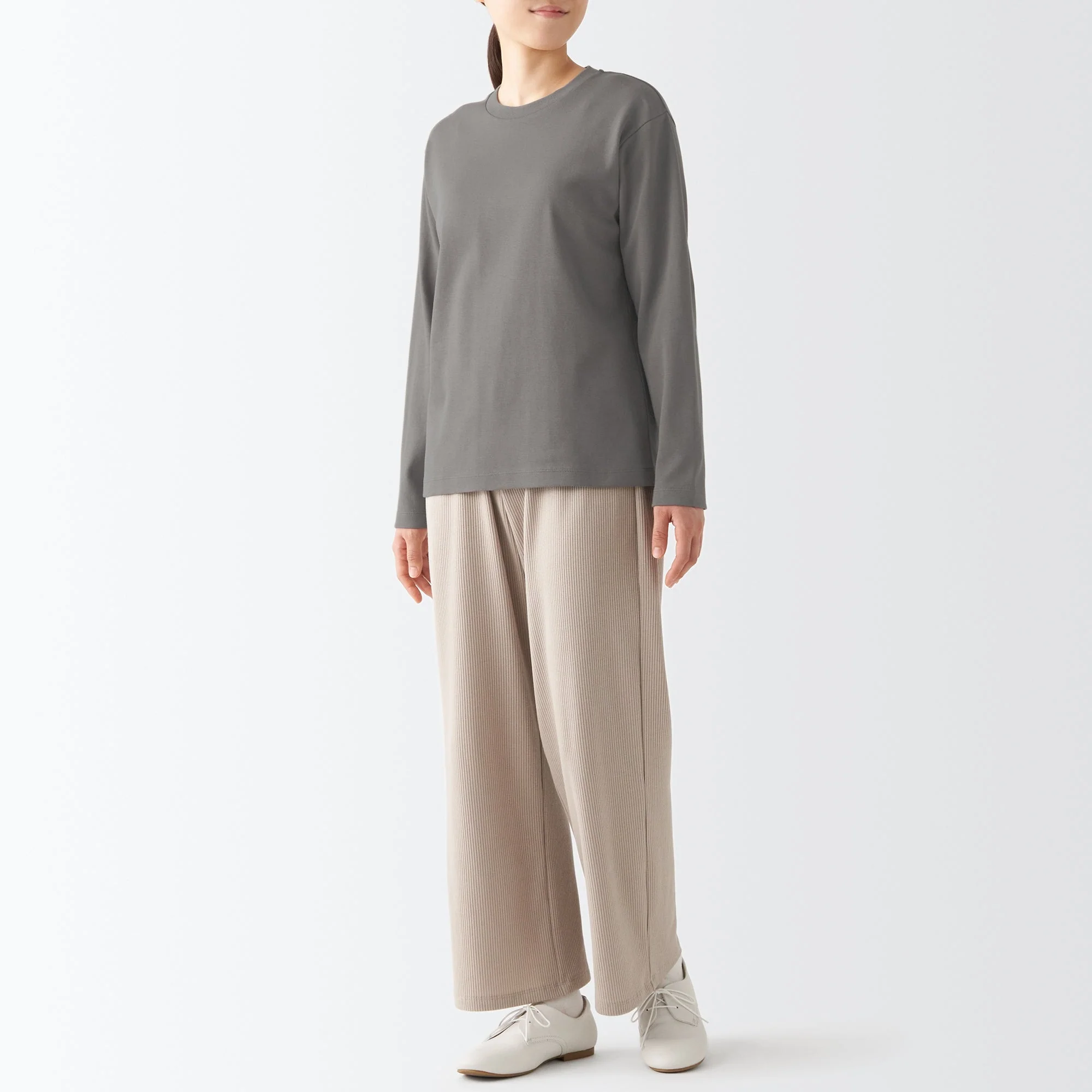 Women's Interlock Crew Neck Long Sleeve T-Shirt - Image 95