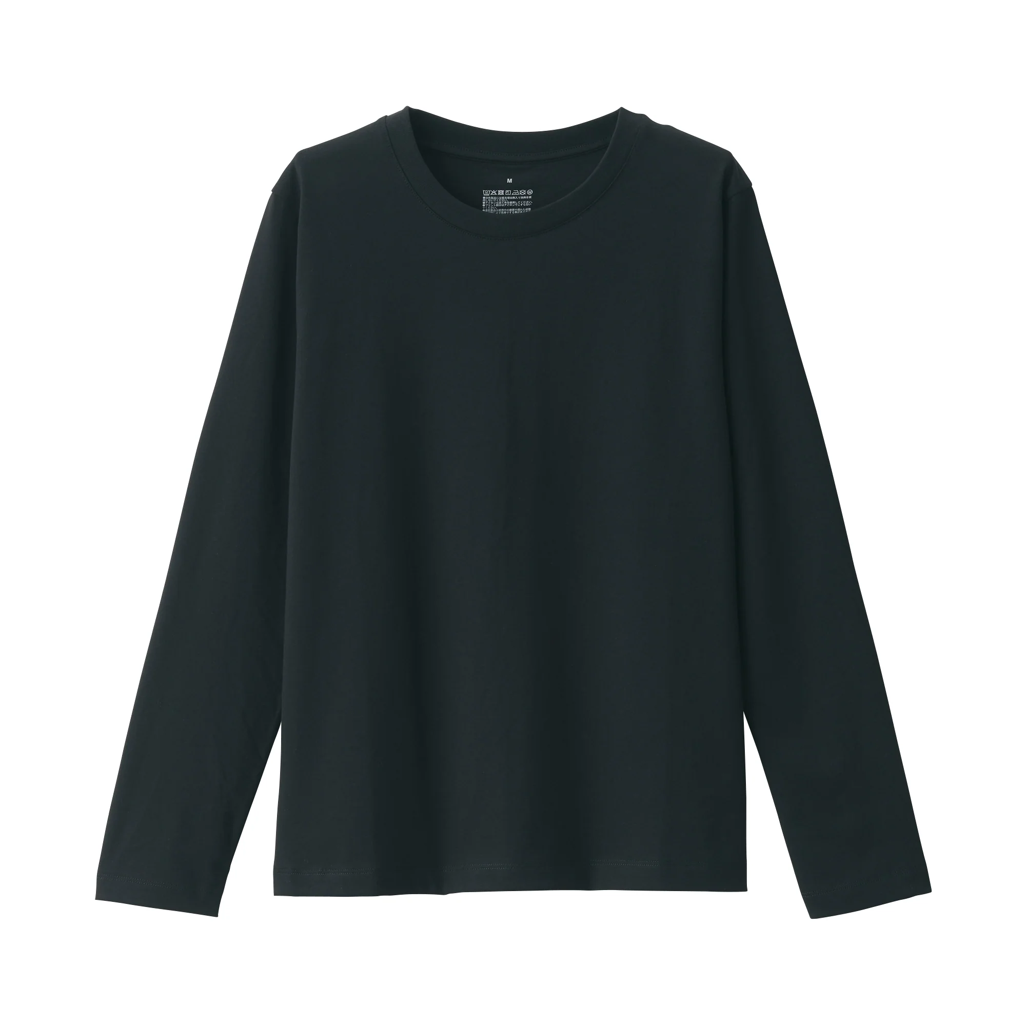 Women's Jersey Crew Neck Long Sleeve Striped T-Shirt - Image 2