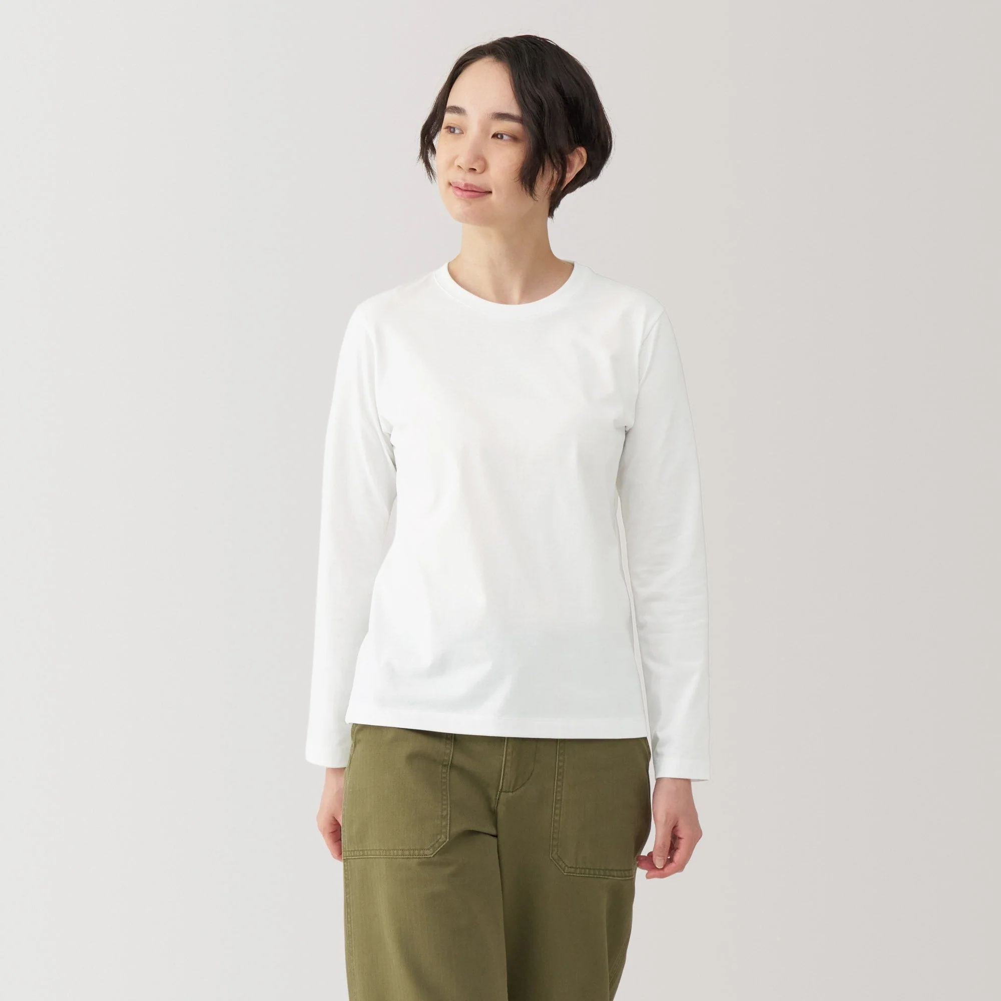 Jersey Cotton Crewneck T-Shirt - Image 17