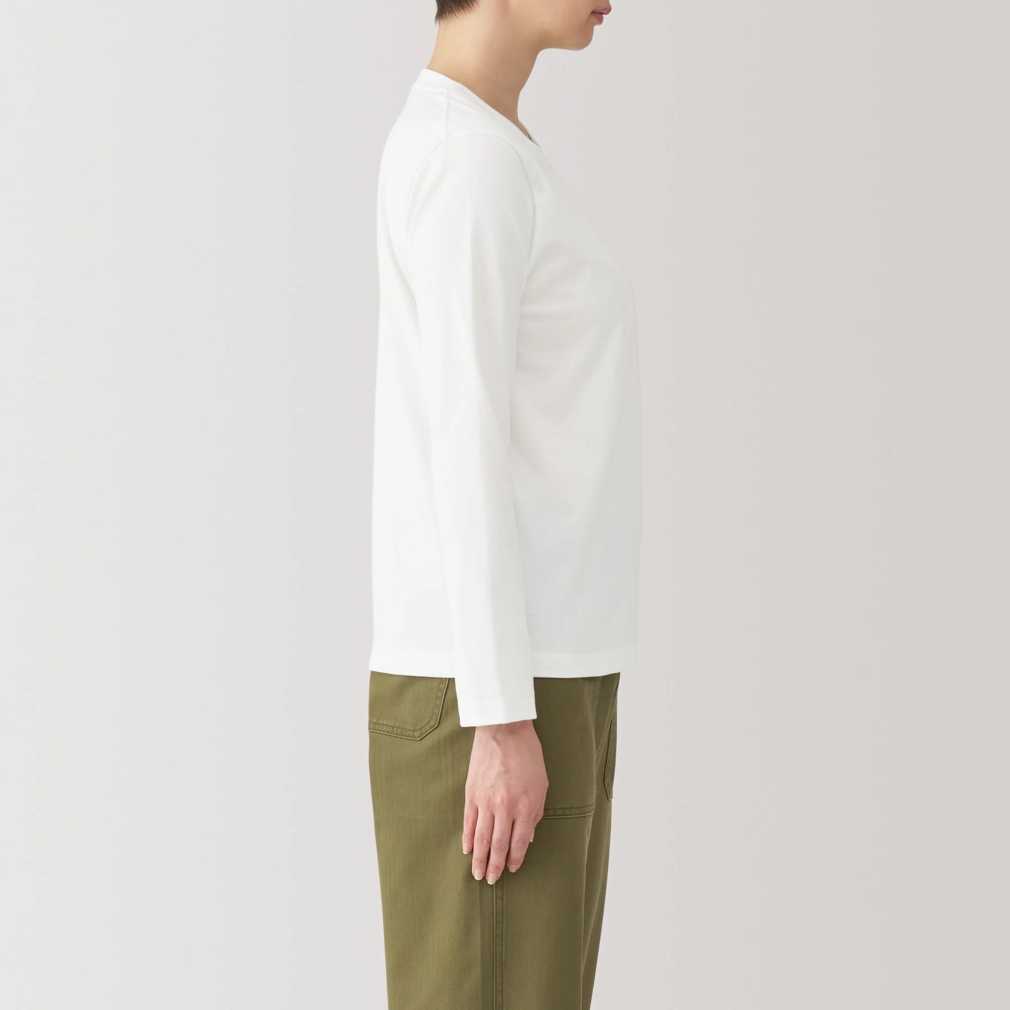 Jersey Cotton Crewneck T-Shirt - Image 19