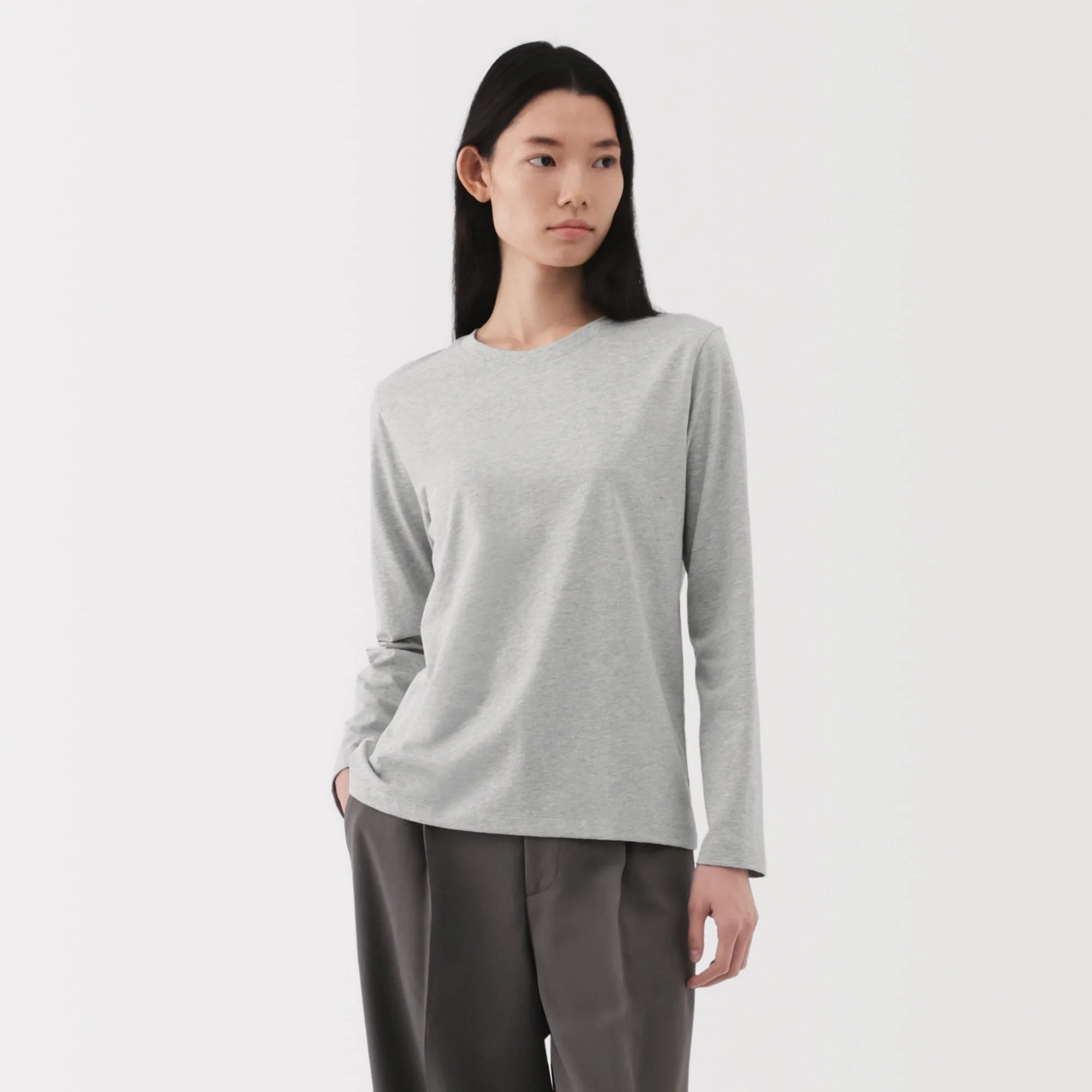 Jersey Cotton Crewneck T-Shirt - Image 25