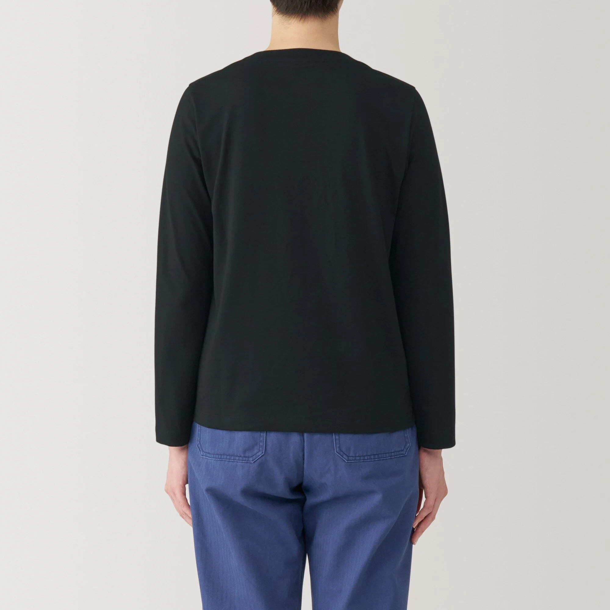 Jersey Cotton Crewneck T-Shirt - Image 6