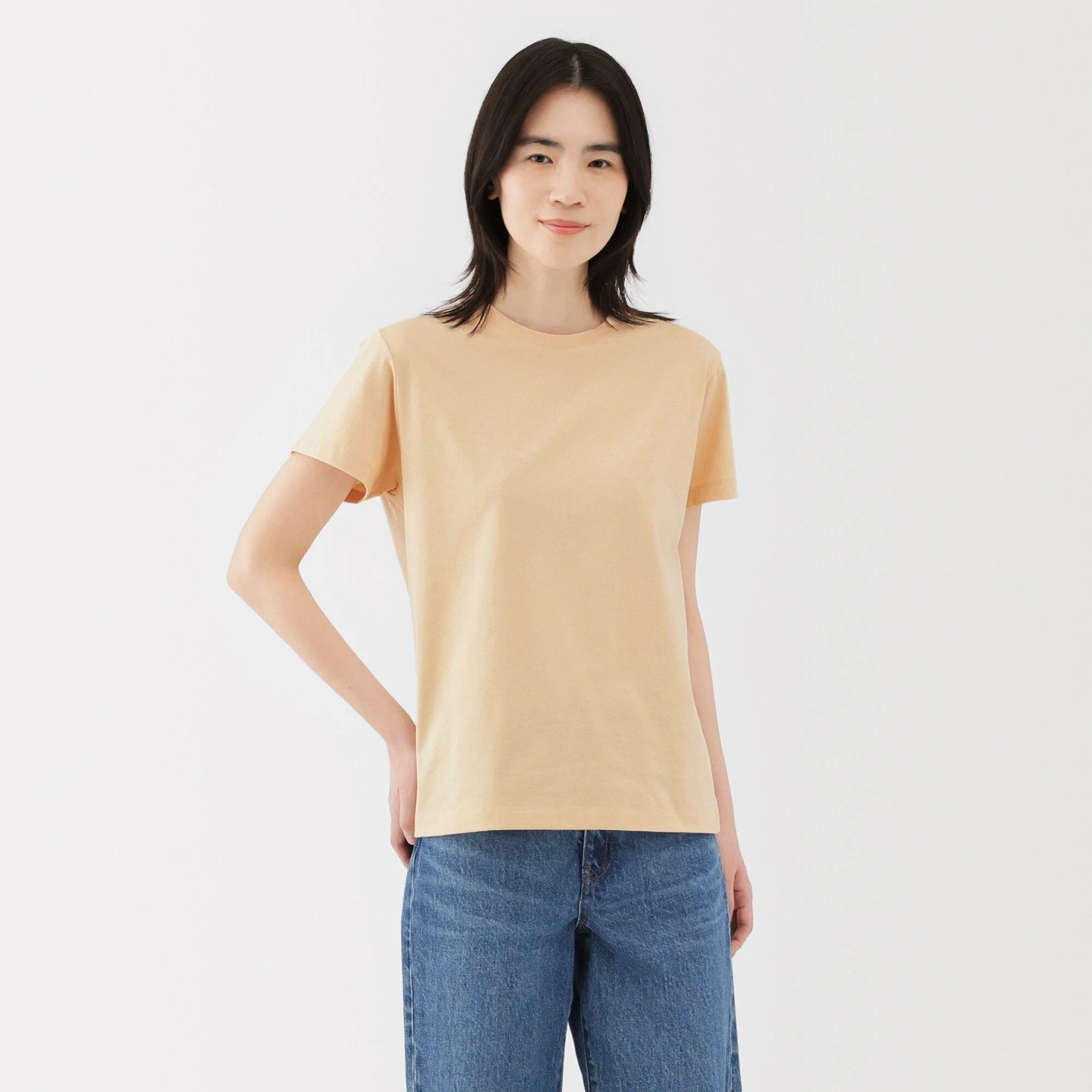 Women's Jersey Crew Neck Short Sleeve T-Shirt - Image 11
