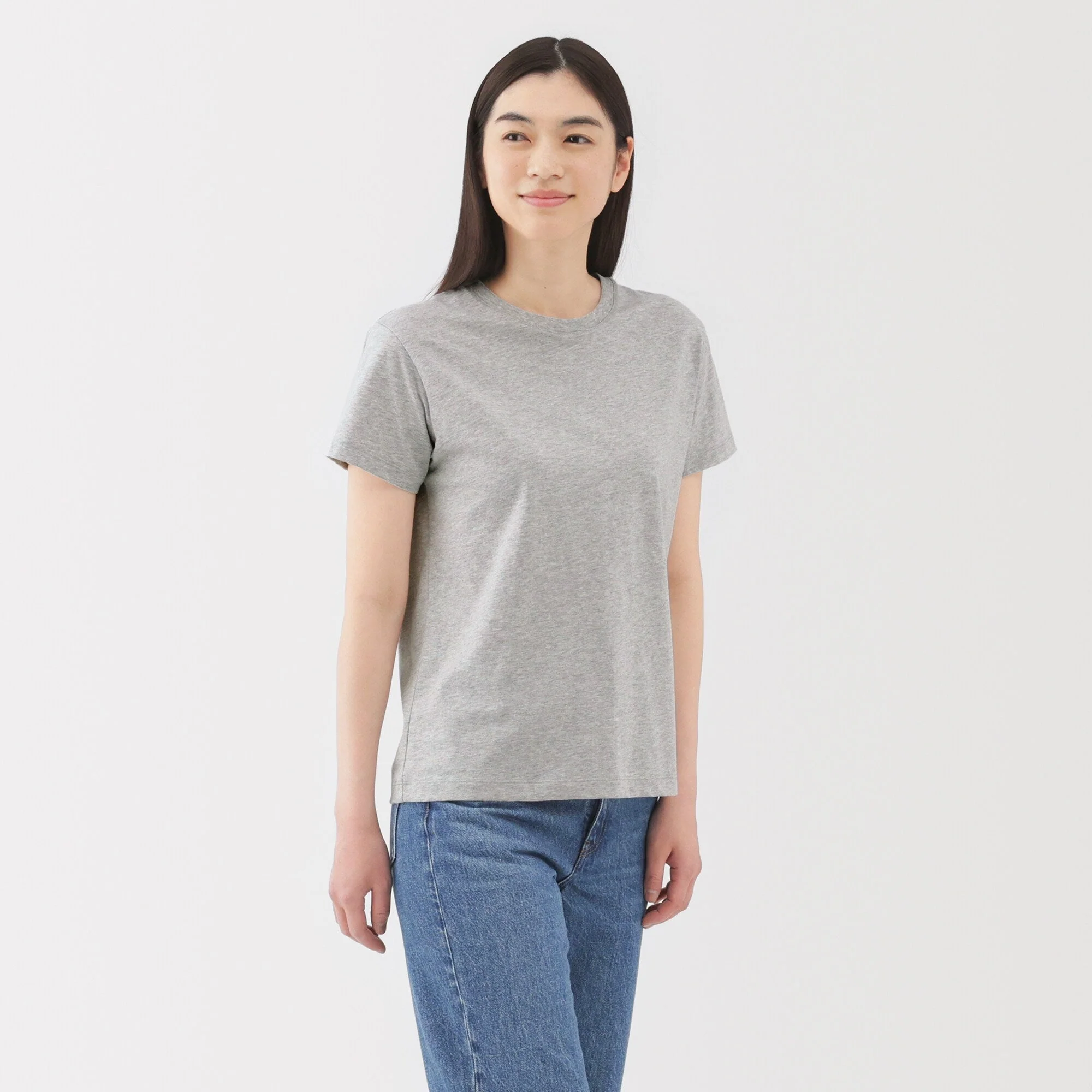 Women's Jersey Crew Neck Short Sleeve T-Shirt - Image 19
