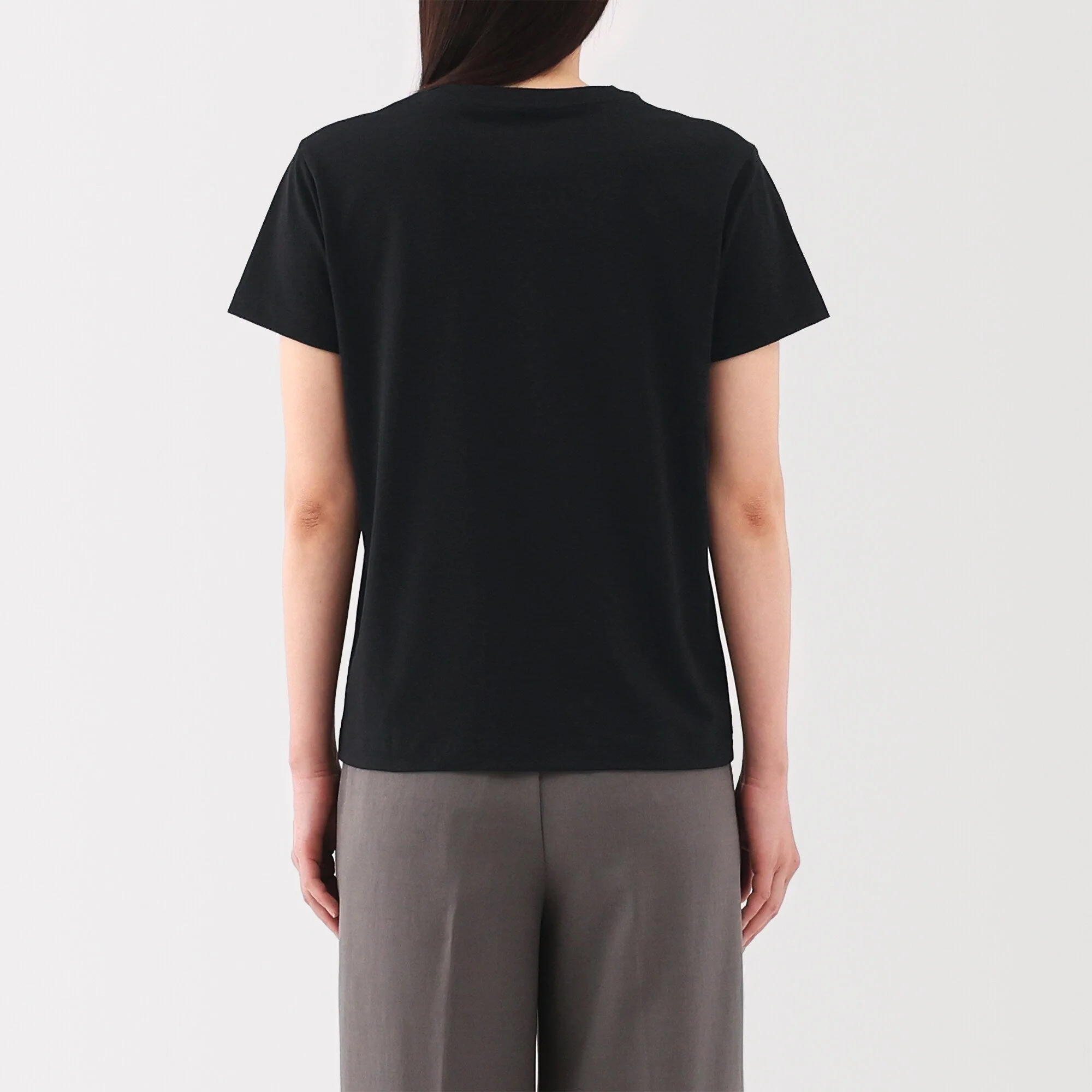 Women's Jersey Crew Neck Short Sleeve T-Shirt - Image 30