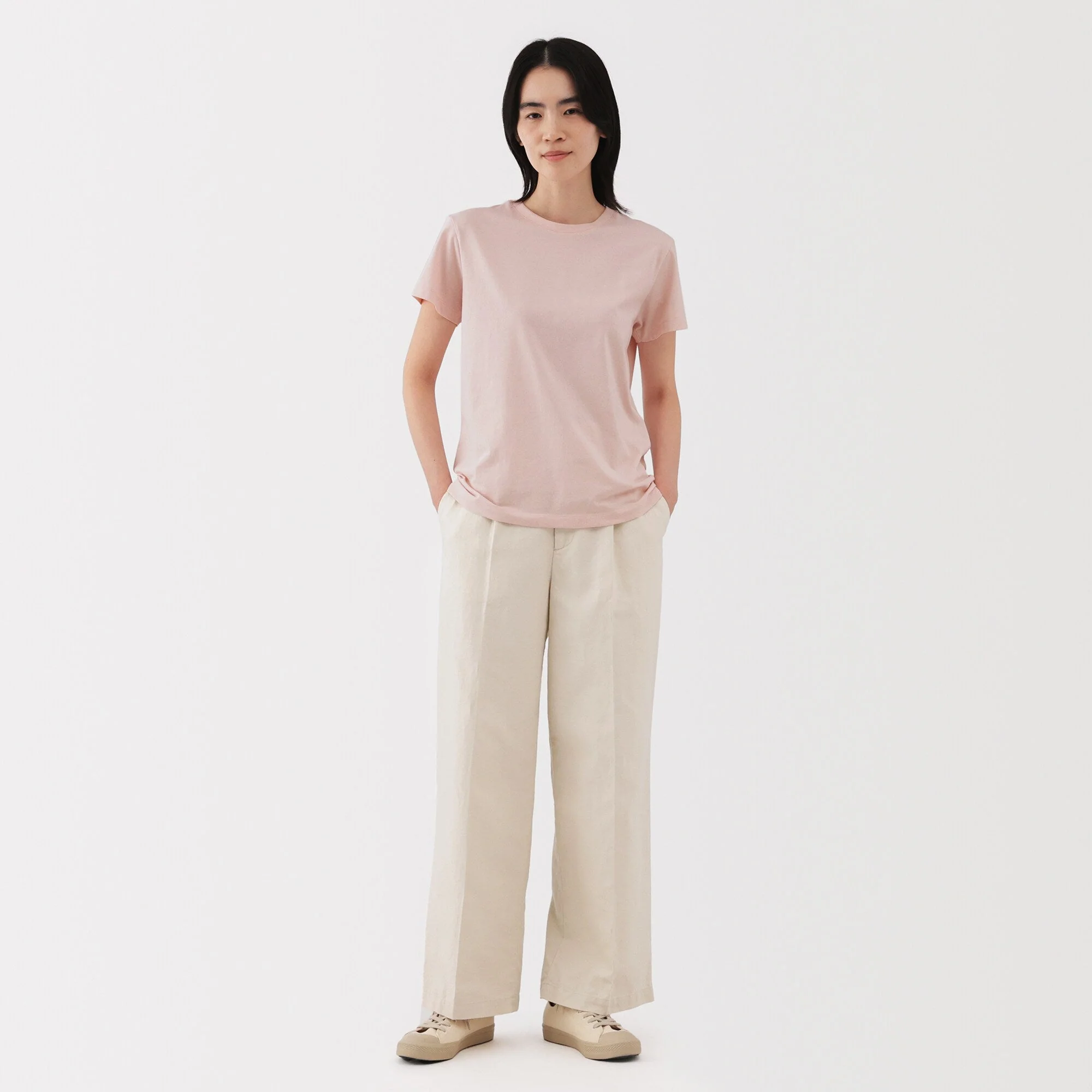 Women's Jersey Crew Neck Short Sleeve T-Shirt - Image 36