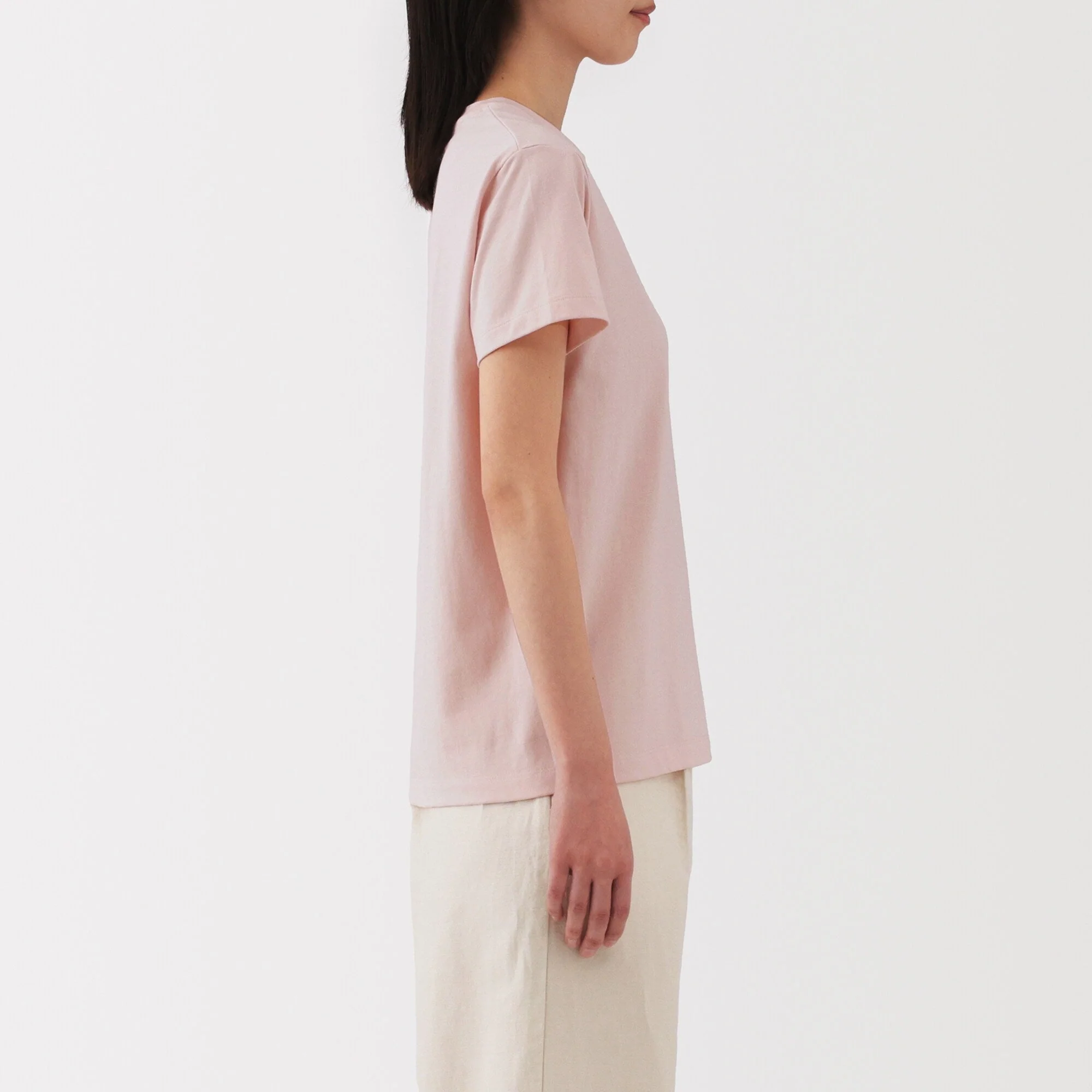 Women's Jersey Crew Neck Short Sleeve T-Shirt - Image 37