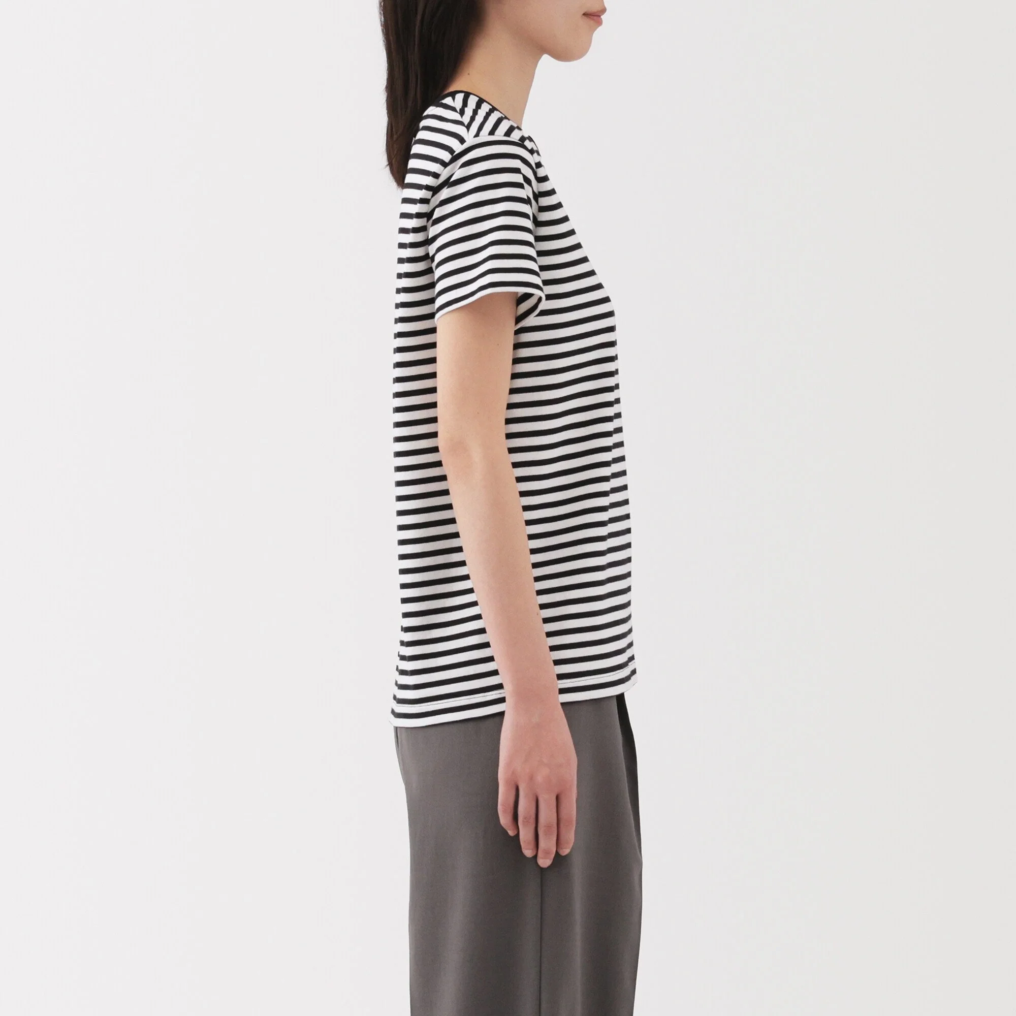 Women's Jersey Crew Neck Short Sleeve T-Shirt - Image 46