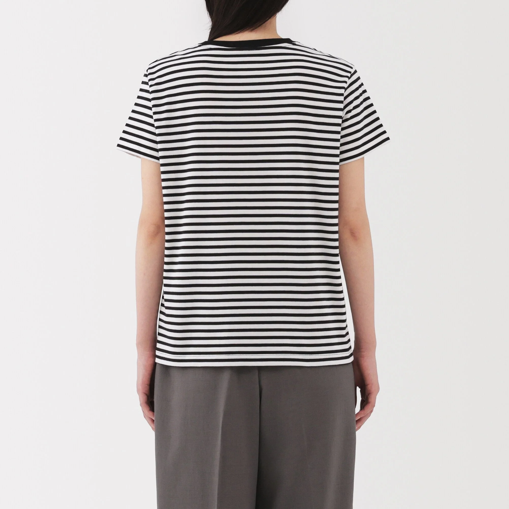 Women's Jersey Crew Neck Short Sleeve T-Shirt - Image 47