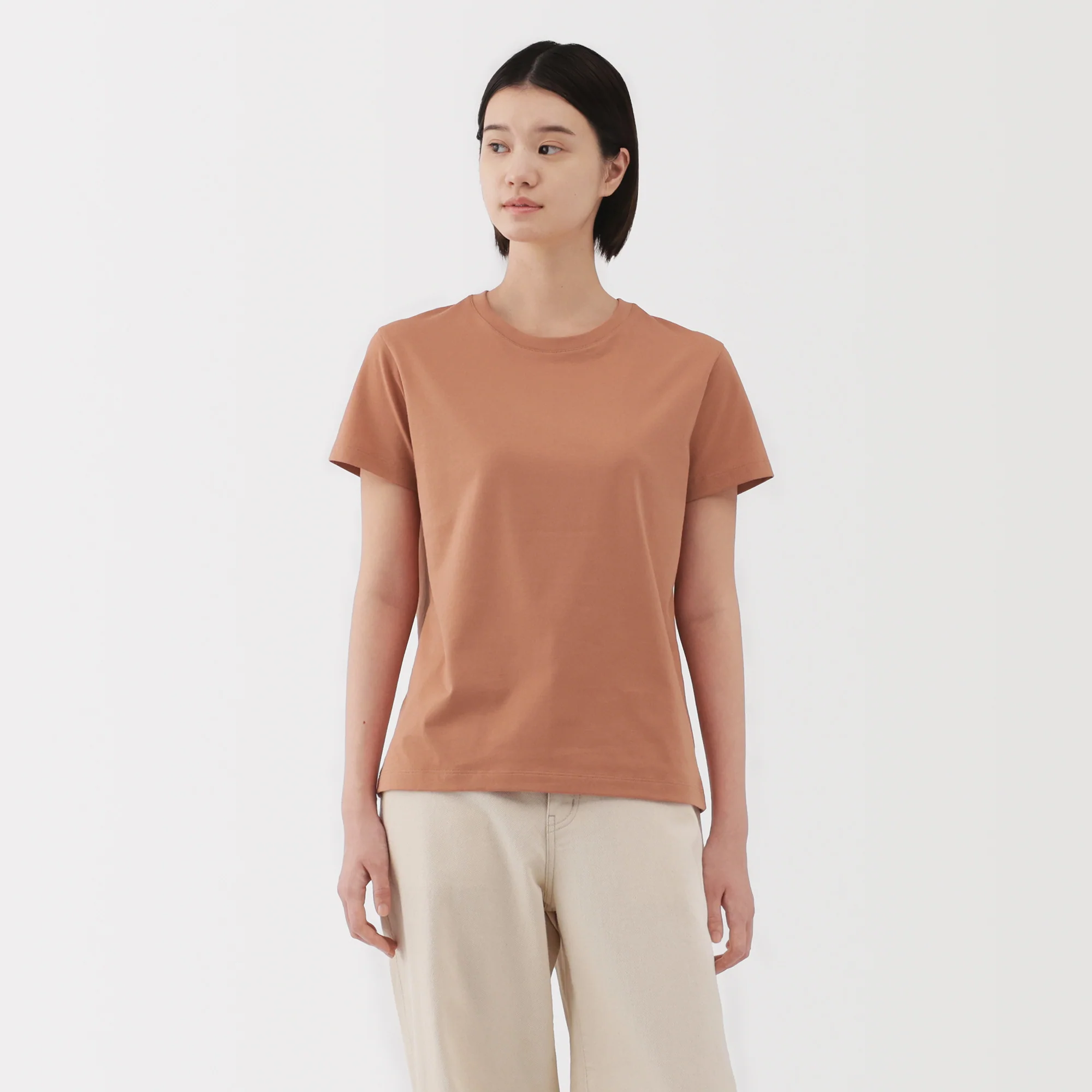 Women's Jersey Crew Neck Short Sleeve T-Shirt - Image 76