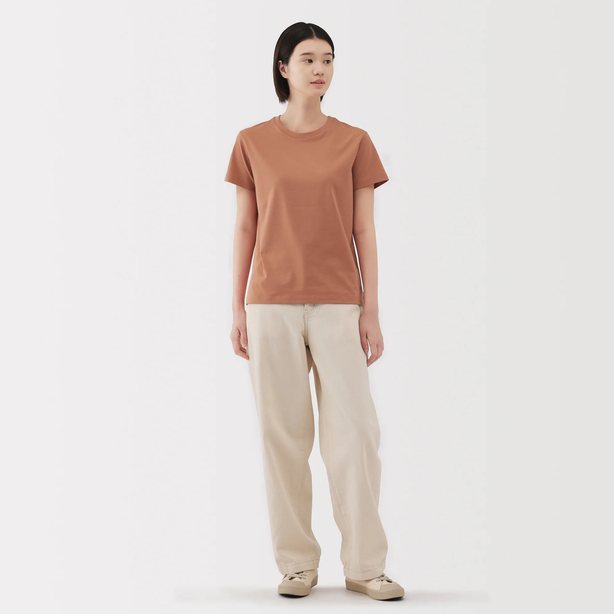 Women's Jersey Crew Neck Short Sleeve T-Shirt - Image 77