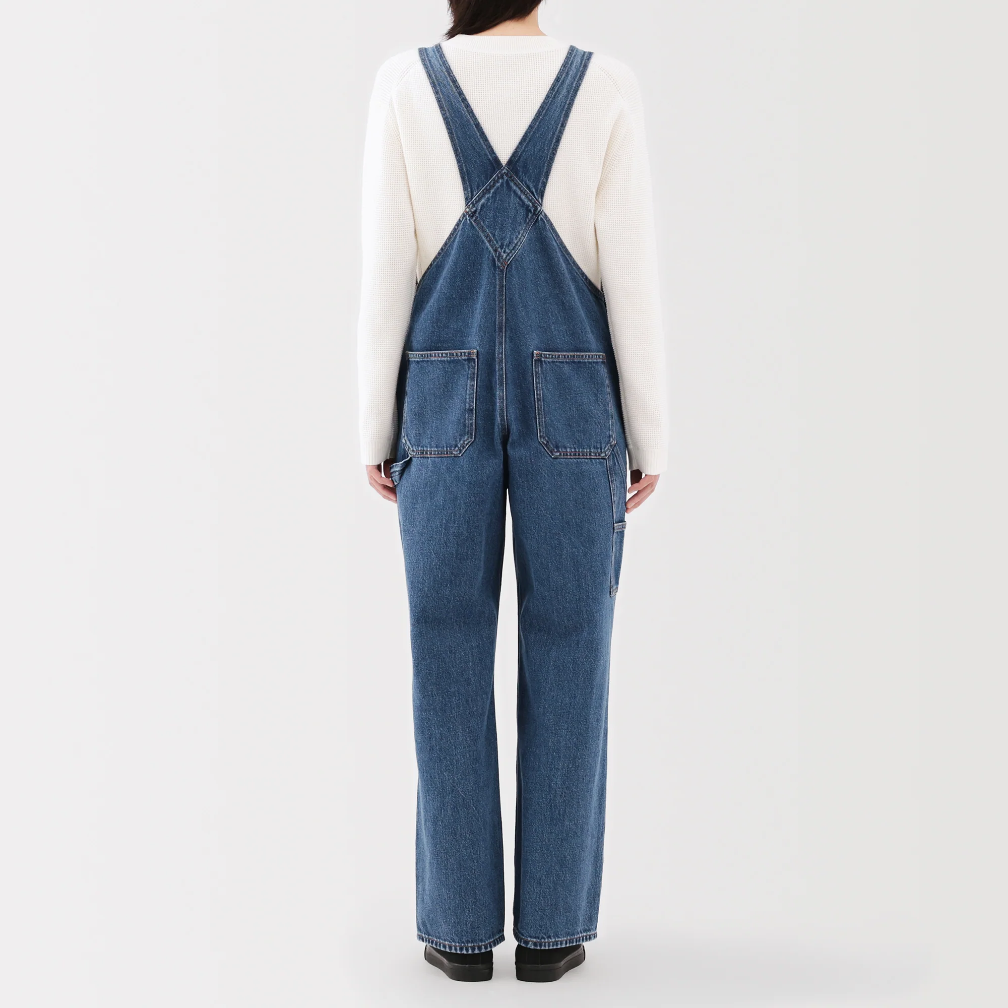 Kapok Blend Denim Overalls - Image 17