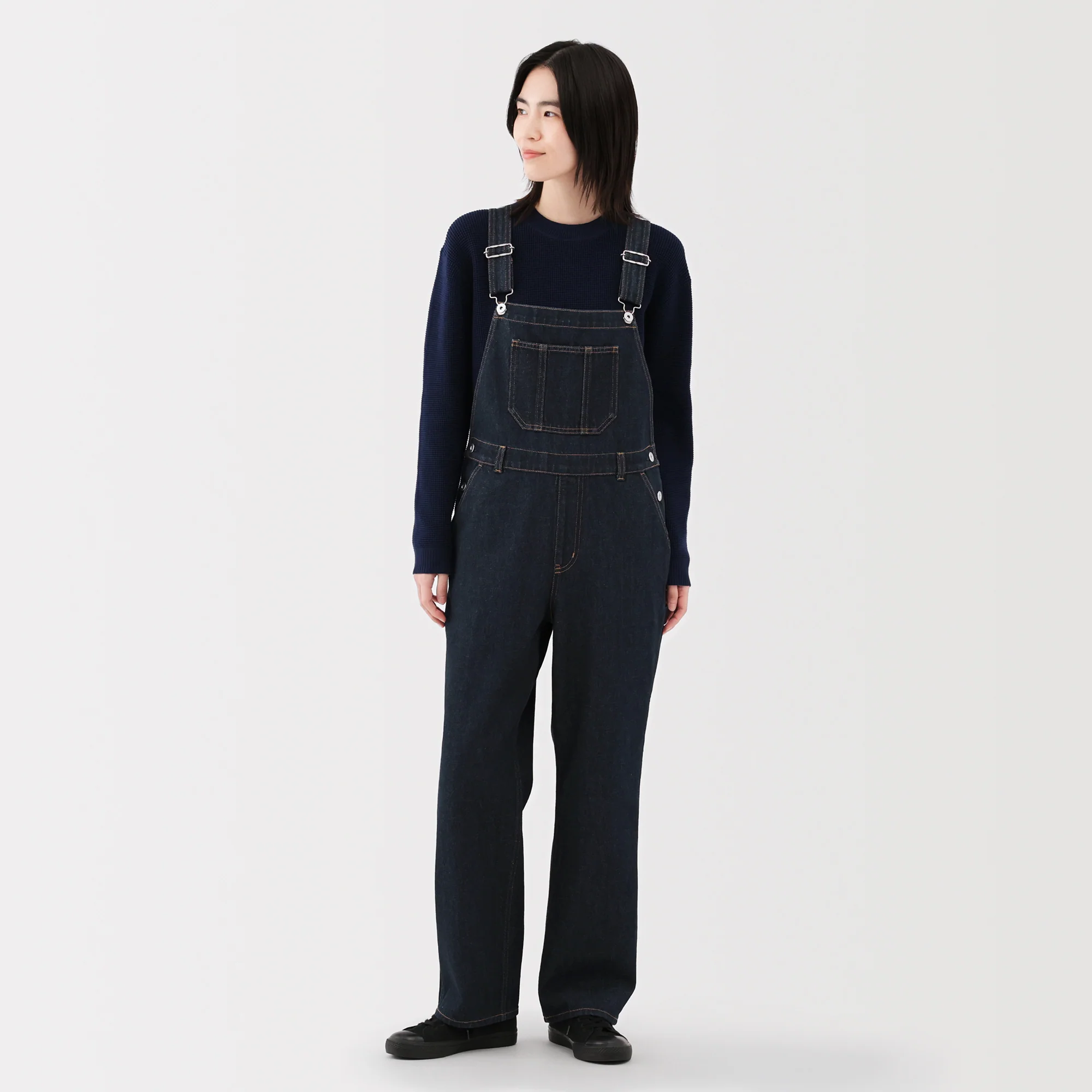 Kapok Blend Denim Overalls - Image 3