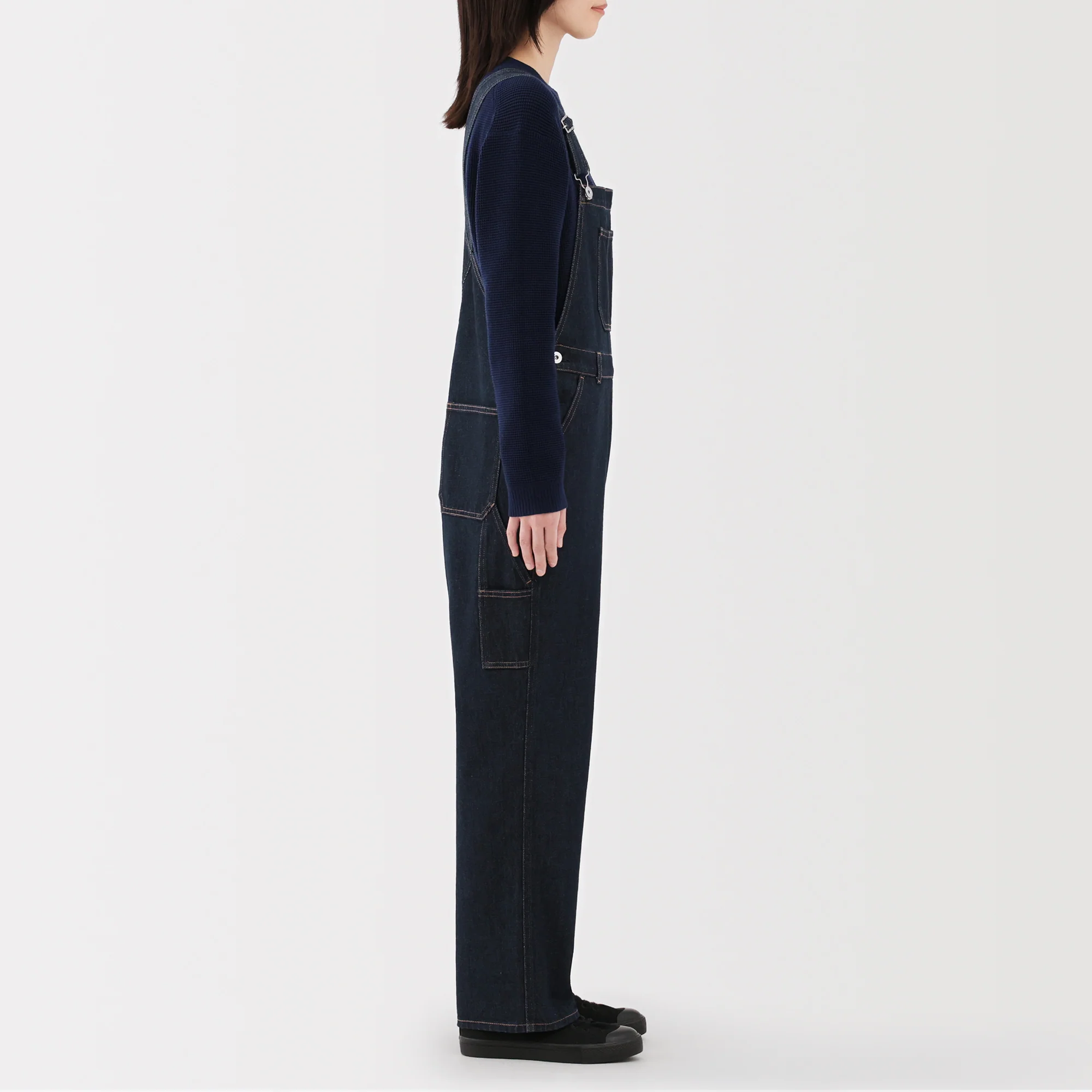 Kapok Blend Denim Overalls - Image 5