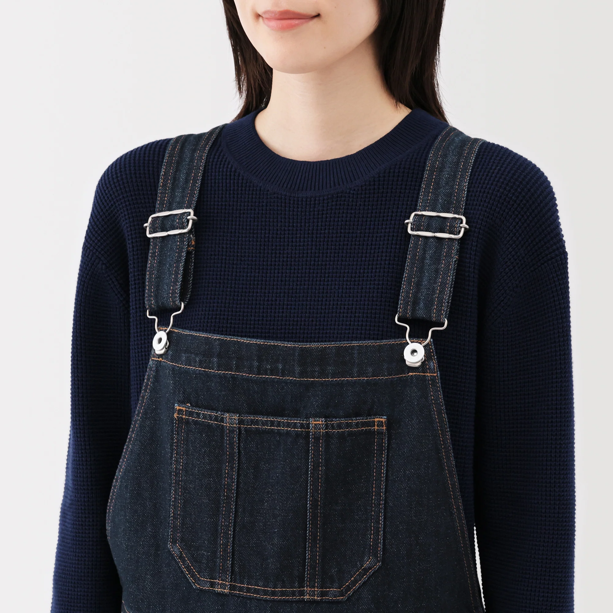 Kapok Blend Denim Overalls - Image 7