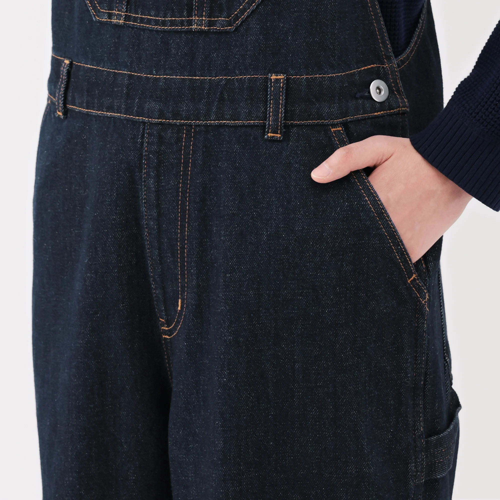 Kapok Blend Denim Overalls - Image 8