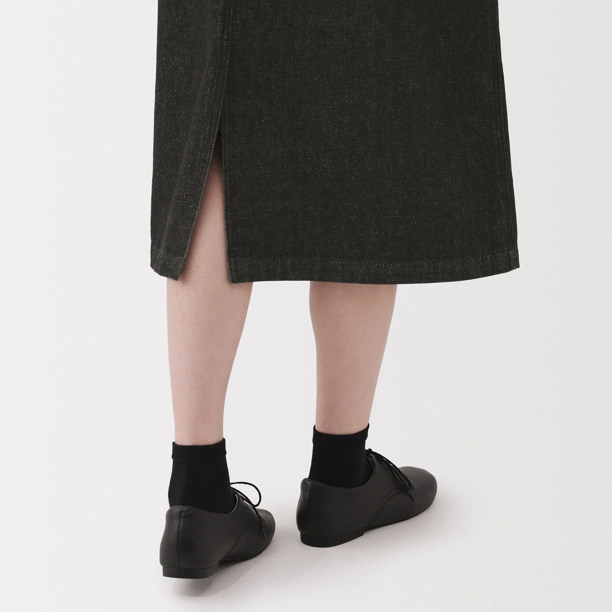 Women's Kapok Blend Denim Jumper Dress - Image 9