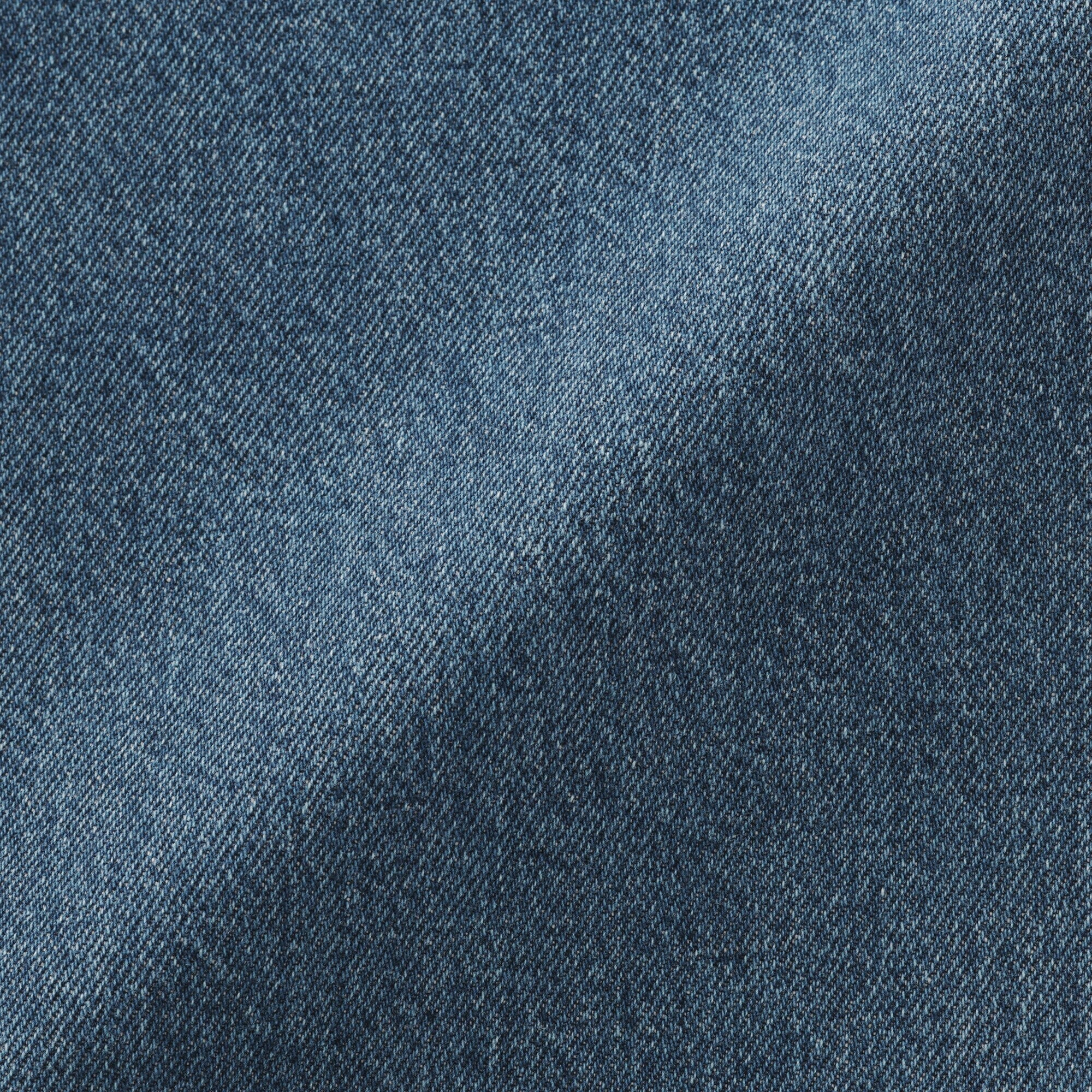 Kapok Blend Denim Wide Tapered Pants - Image 19