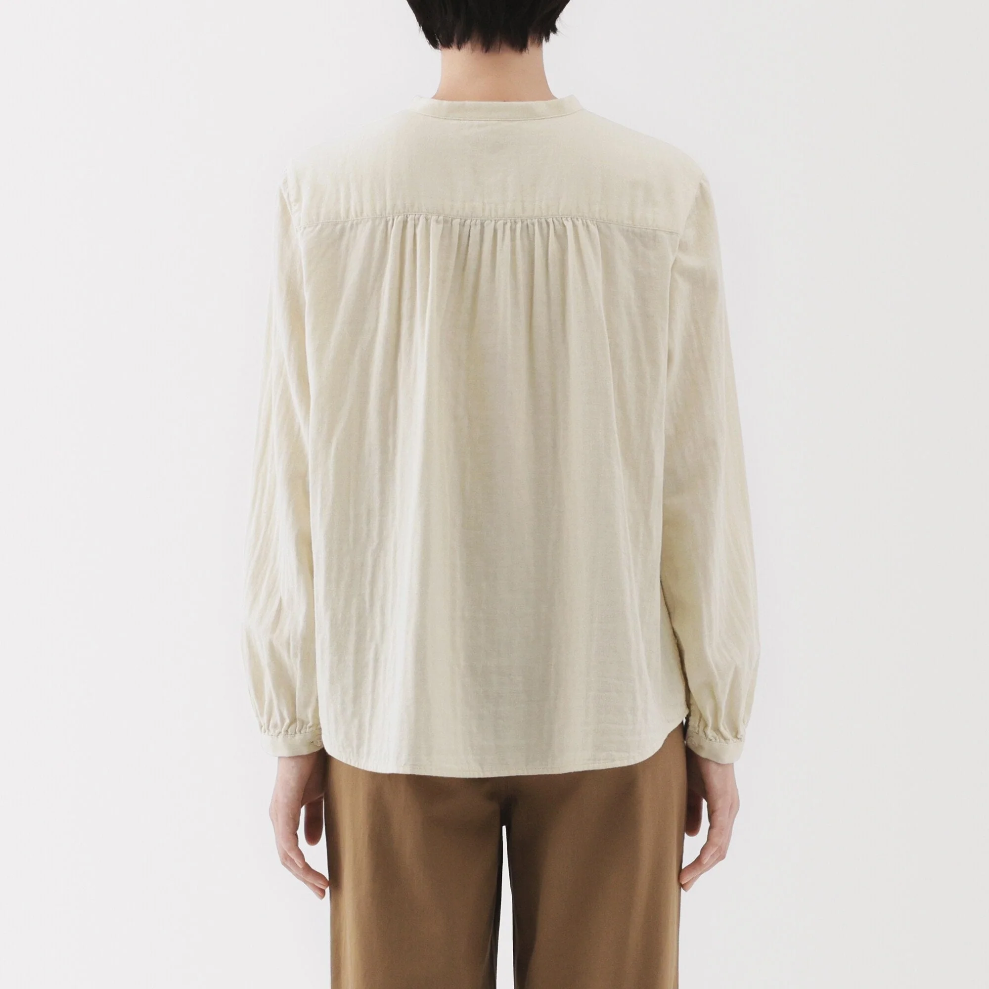 Women's Kapok Blend Double Gauze Blouse - Image 24