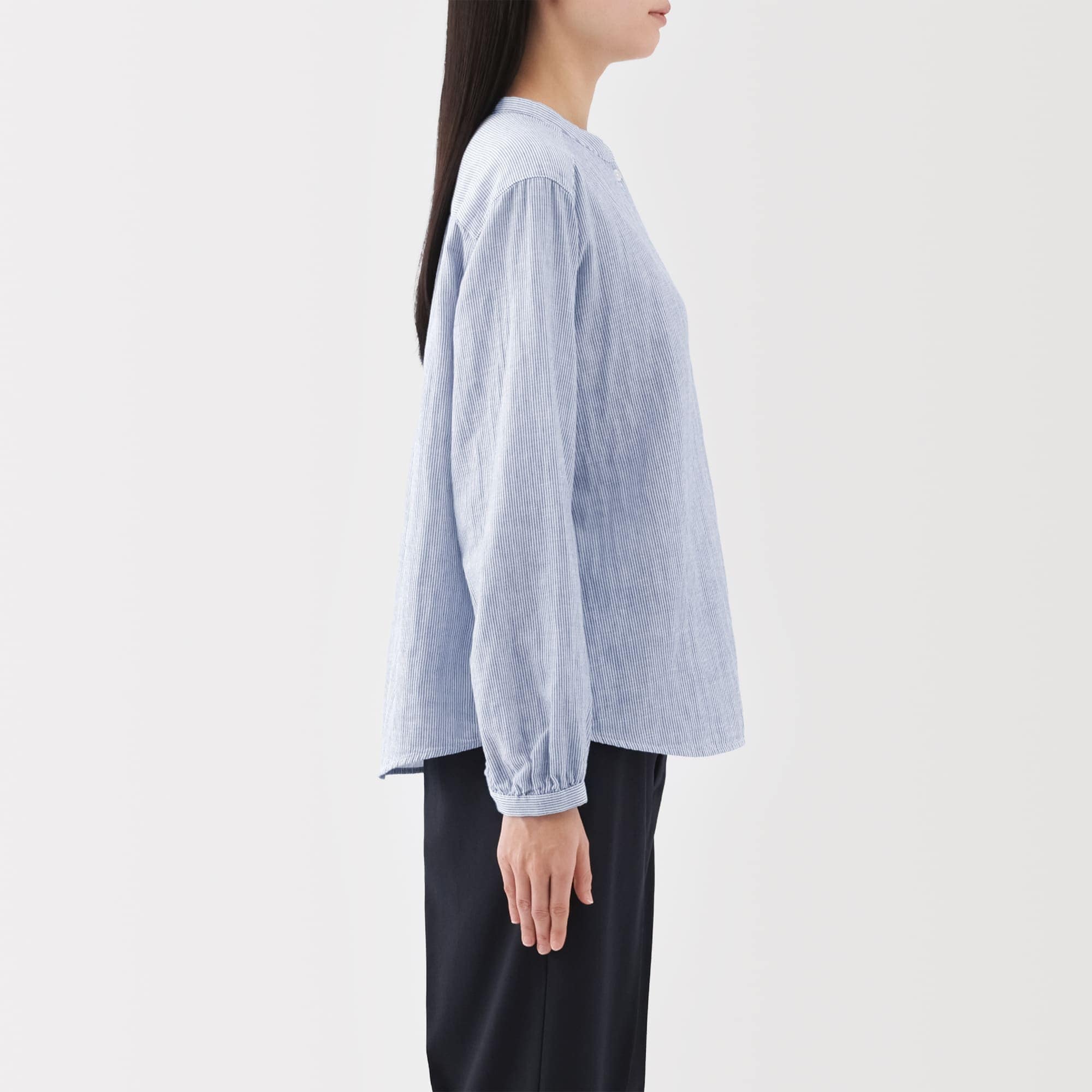Women's Kapok Blend Double Gauze Blouse - Image 32