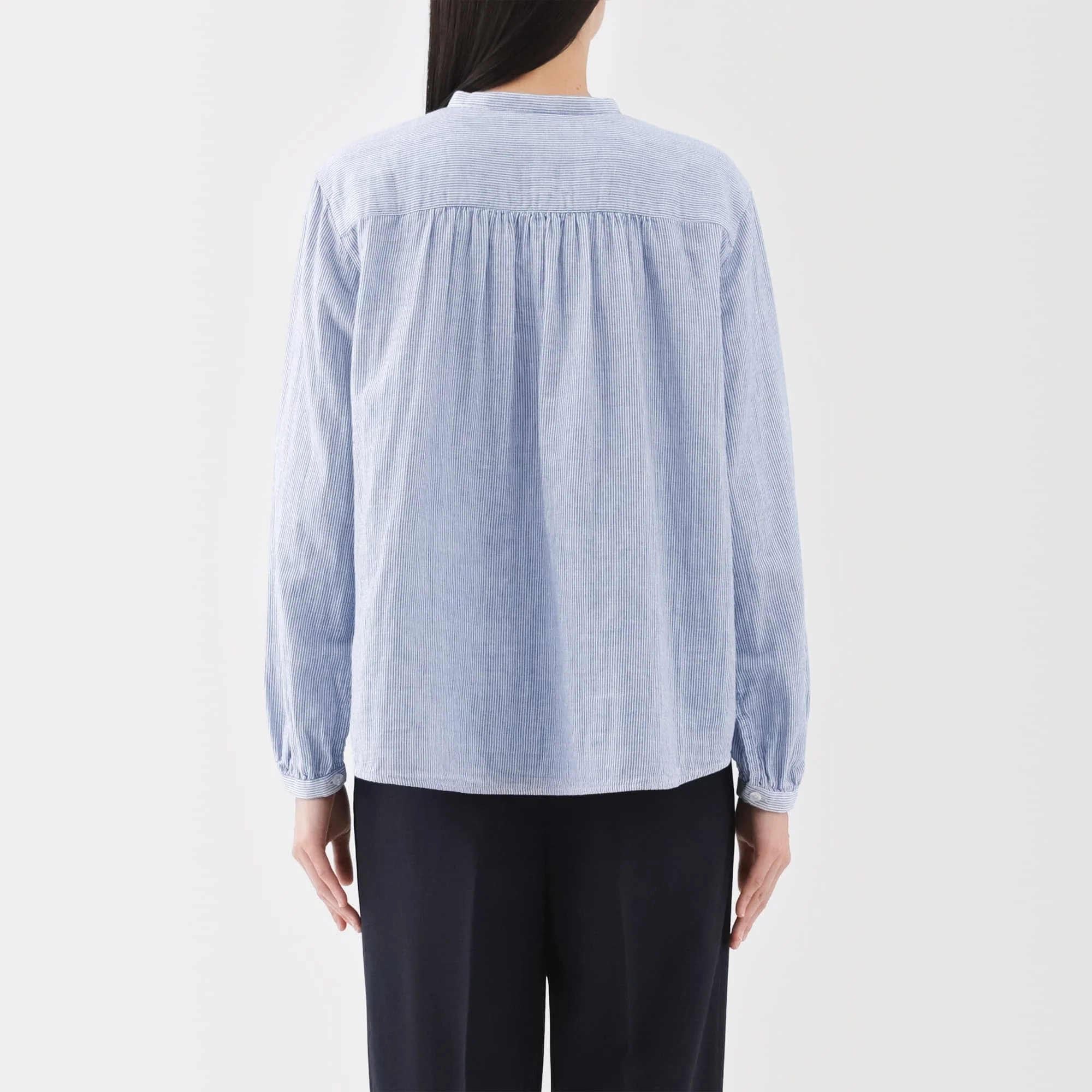 Women's Kapok Blend Double Gauze Blouse - Image 33