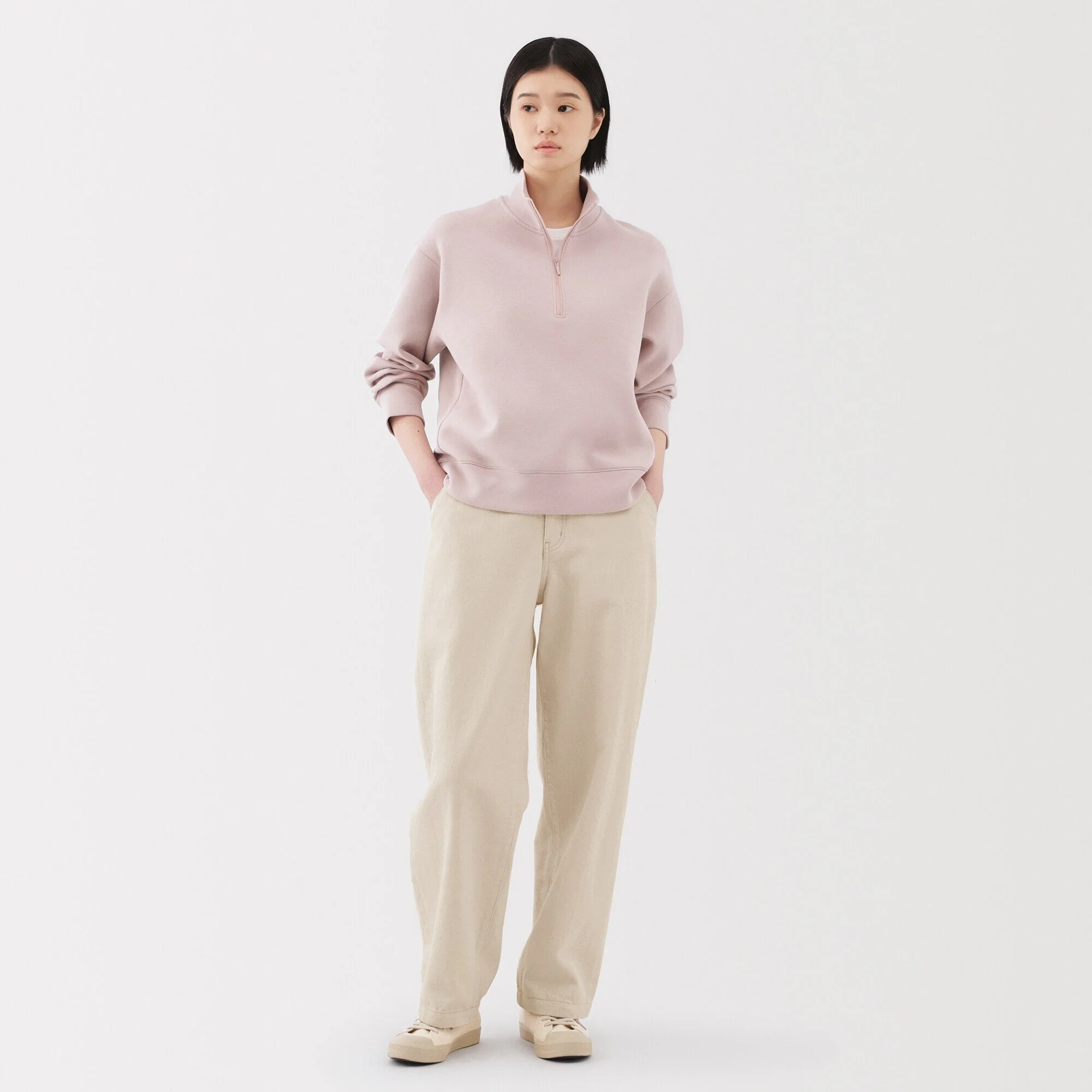 Kapok Blend Wide Tapered Pants - Image 4
