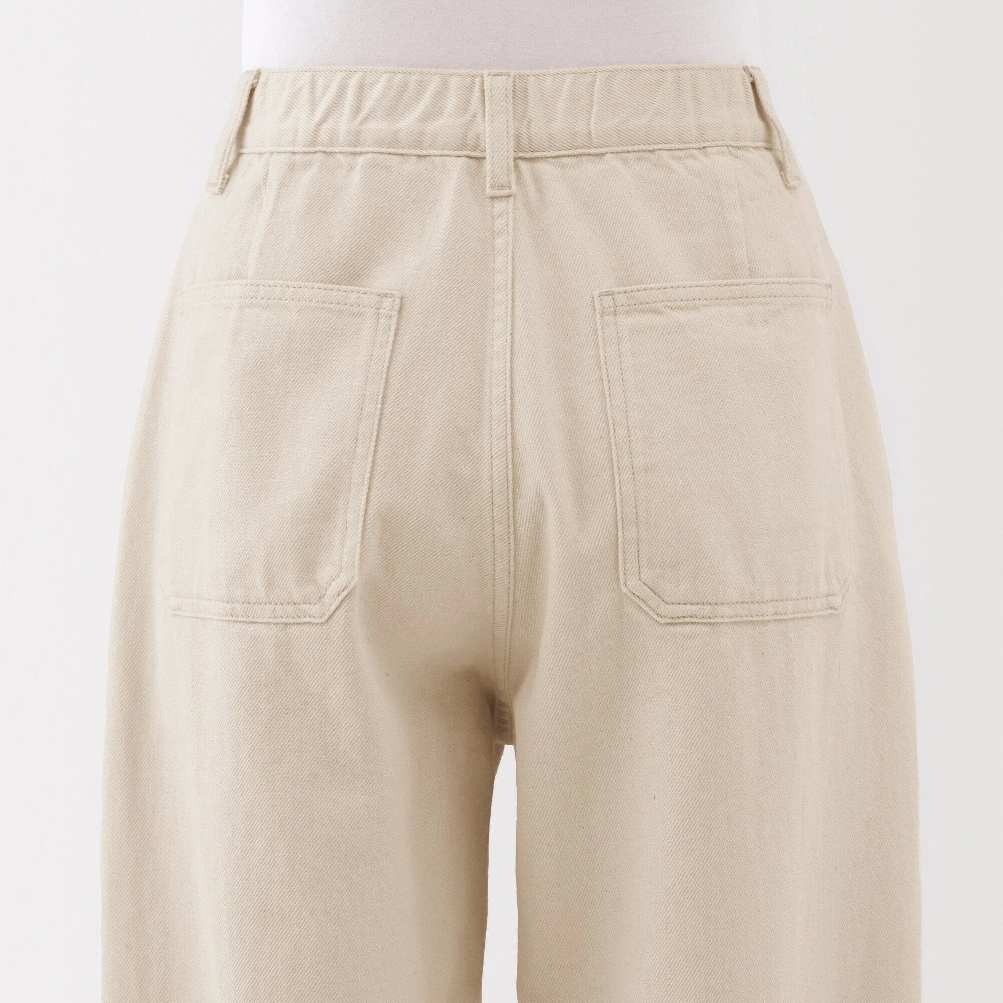 Kapok Blend Wide Tapered Pants - Image 7