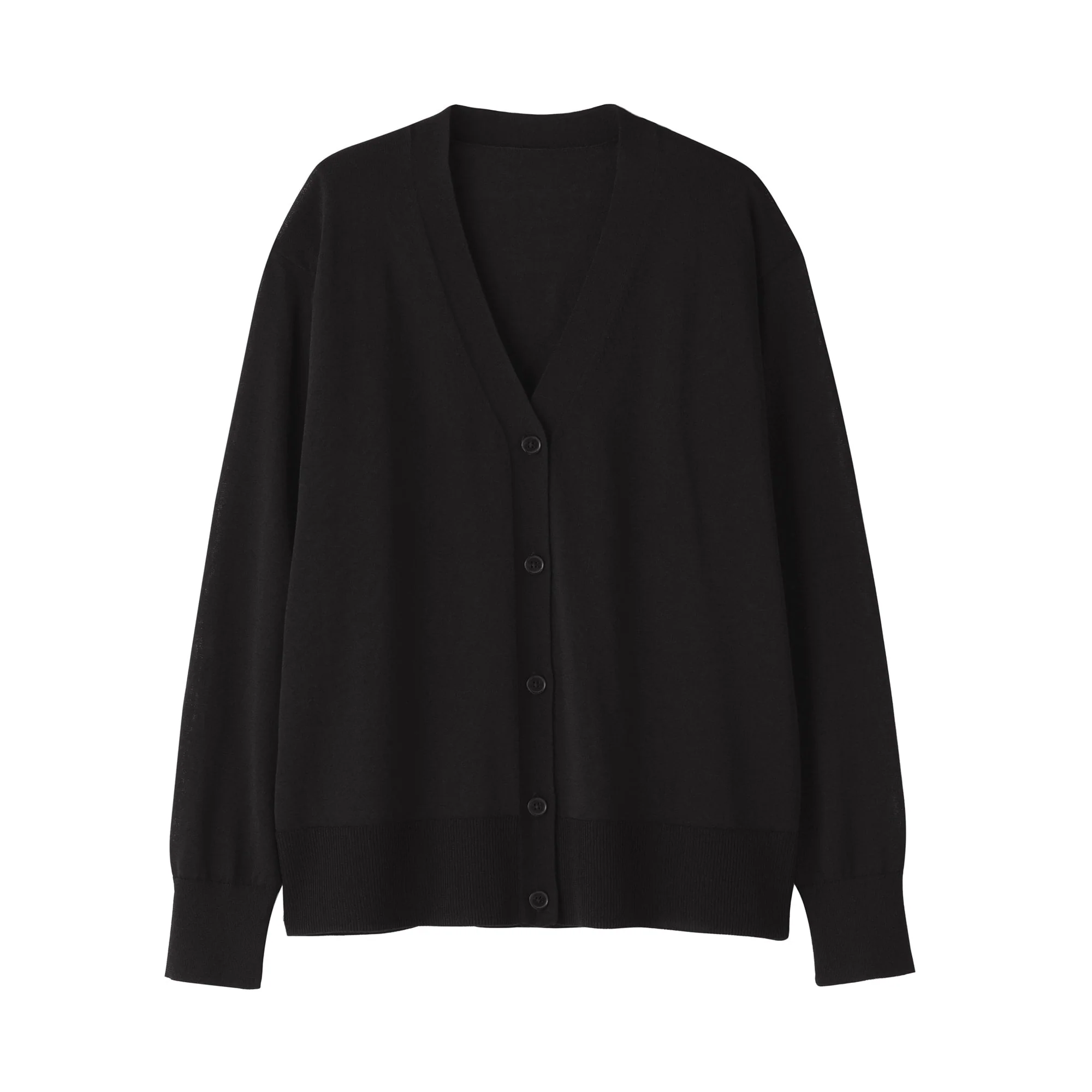 Women's Light Knit V-Neck Cardigan - Image 2