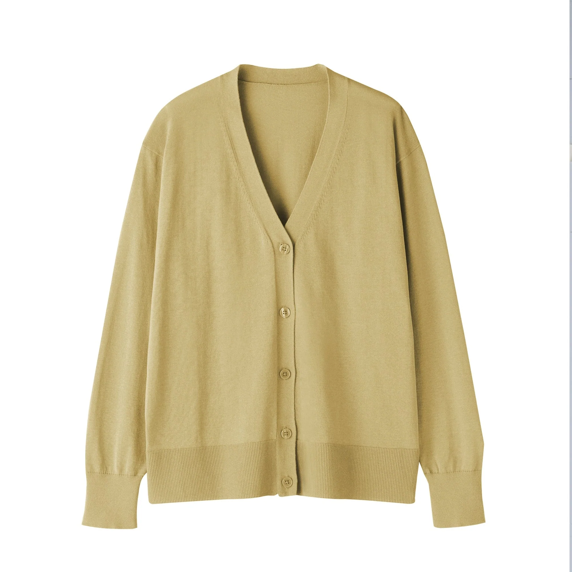 Women's Light Knit V-Neck Cardigan - Image 42