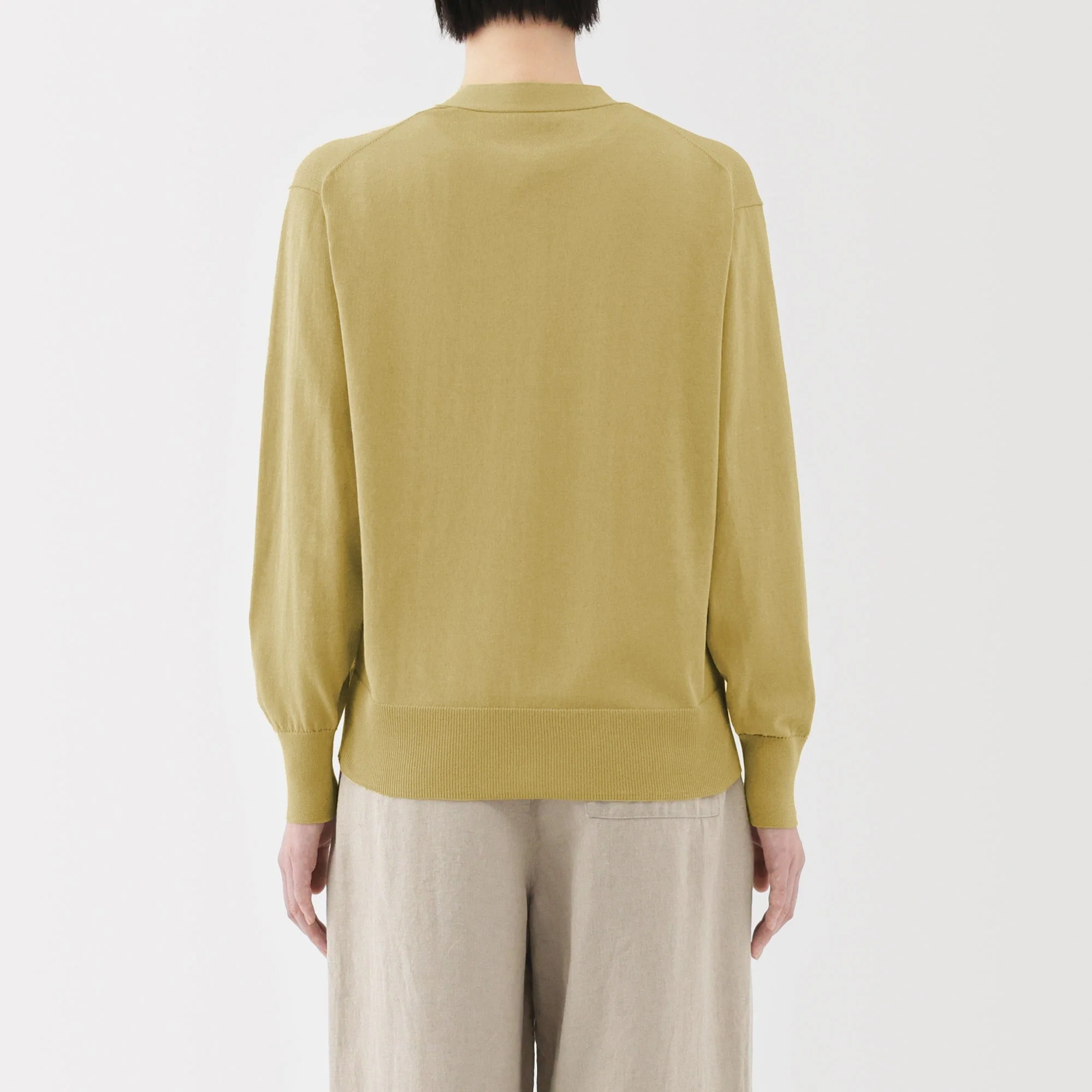 Women's Light Knit V-Neck Cardigan - Image 46