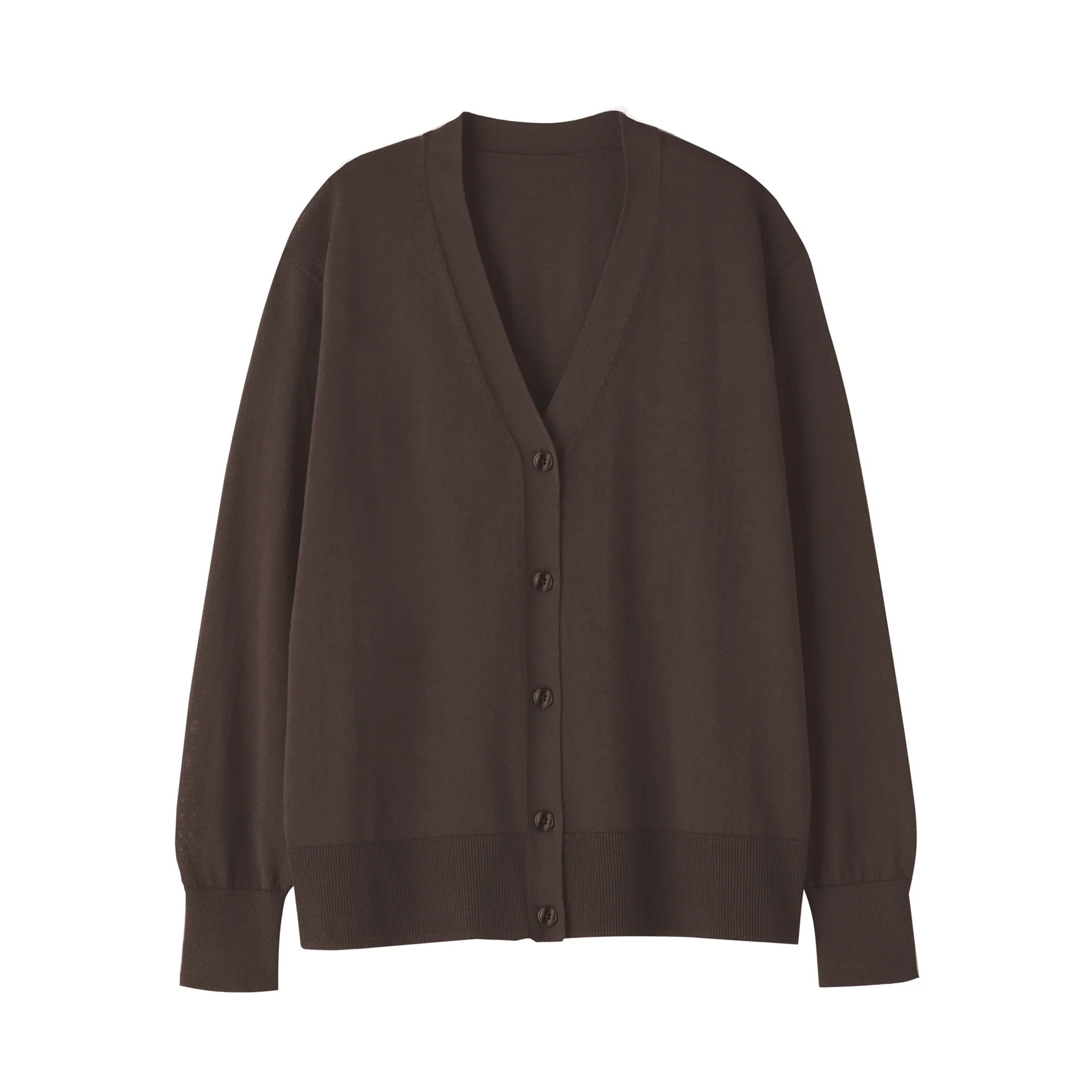 Women's Light Knit V-Neck Cardigan - Image 50