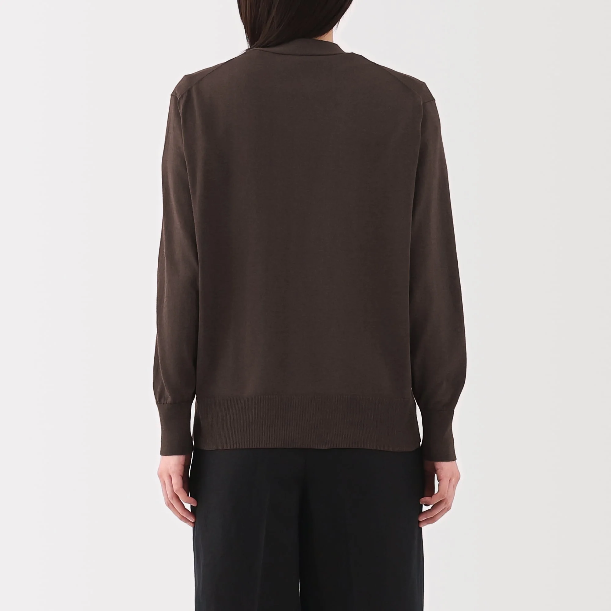 Women's Light Knit V-Neck Cardigan - Image 54