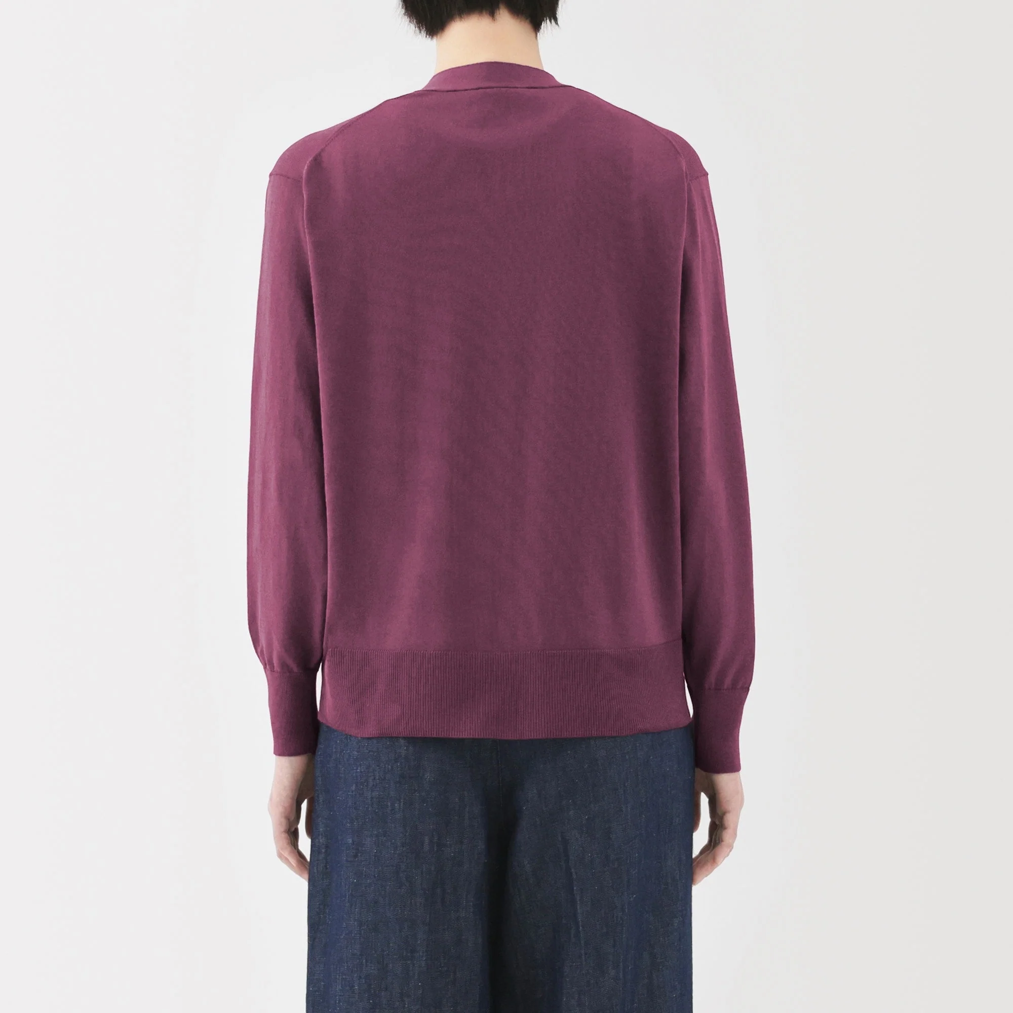 Women's Light Knit V-Neck Cardigan - Image 62