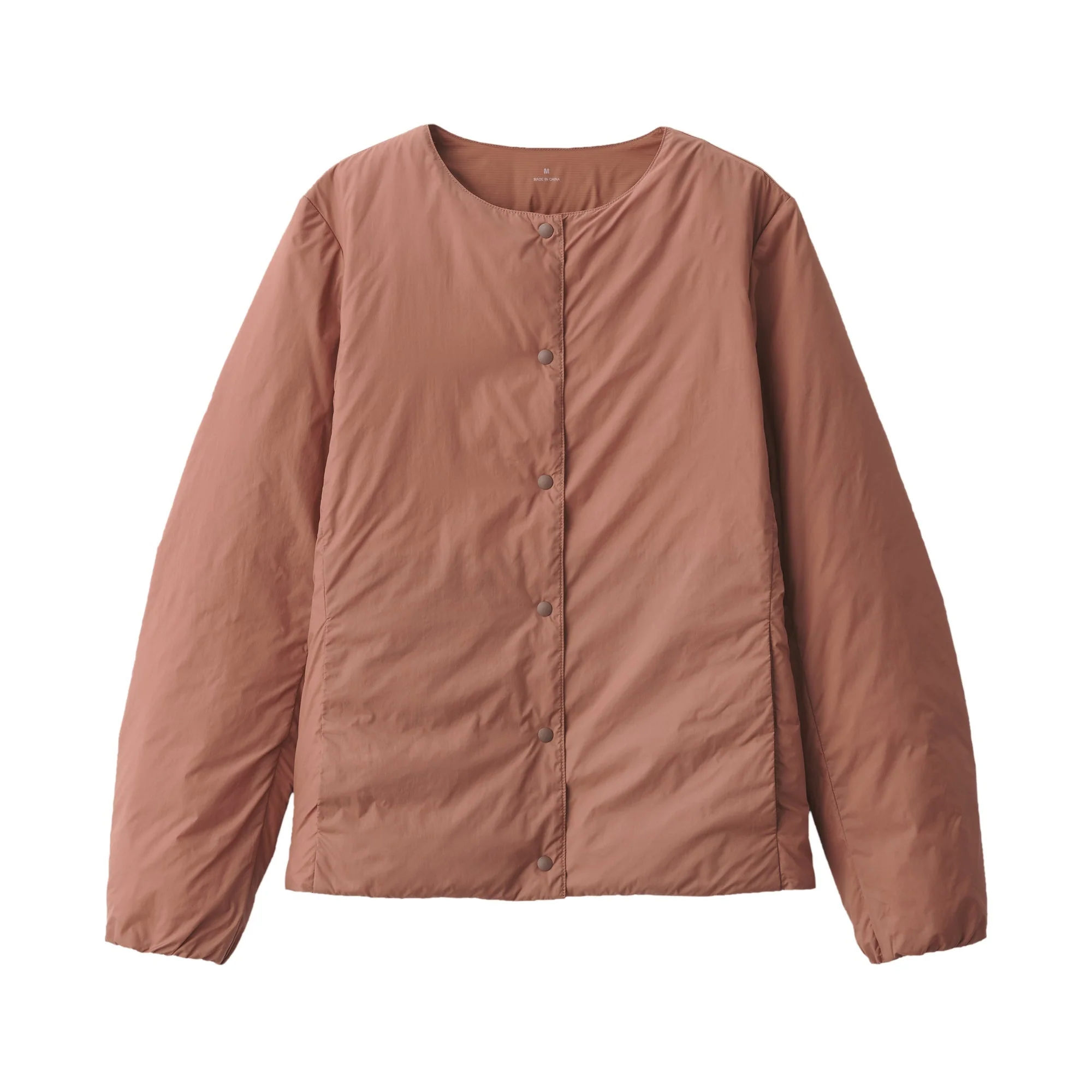Women's Lightweight Down Collarless Jacket - Image 24