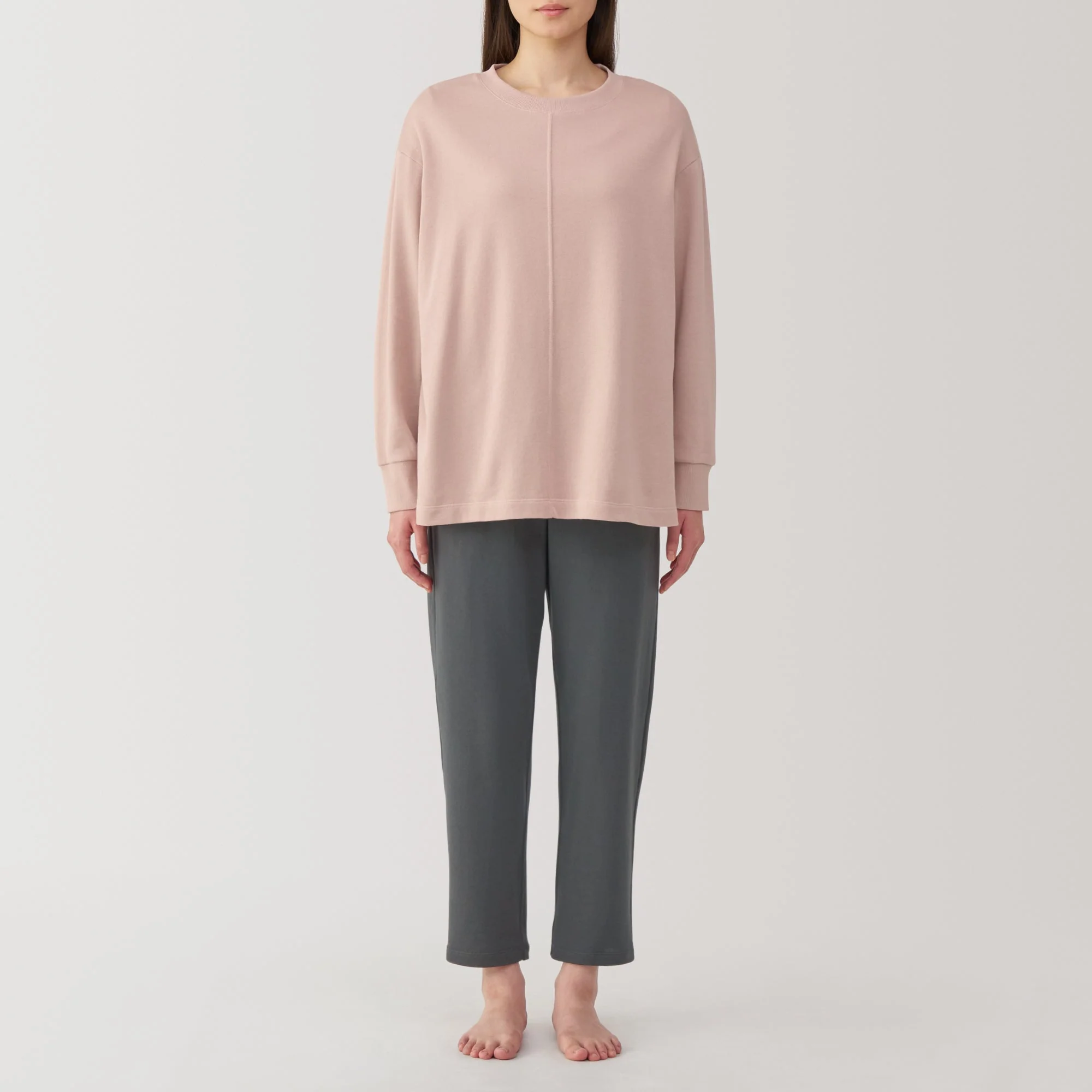 Loose-Twist Sweatshirt Loungewear Set - Image 24