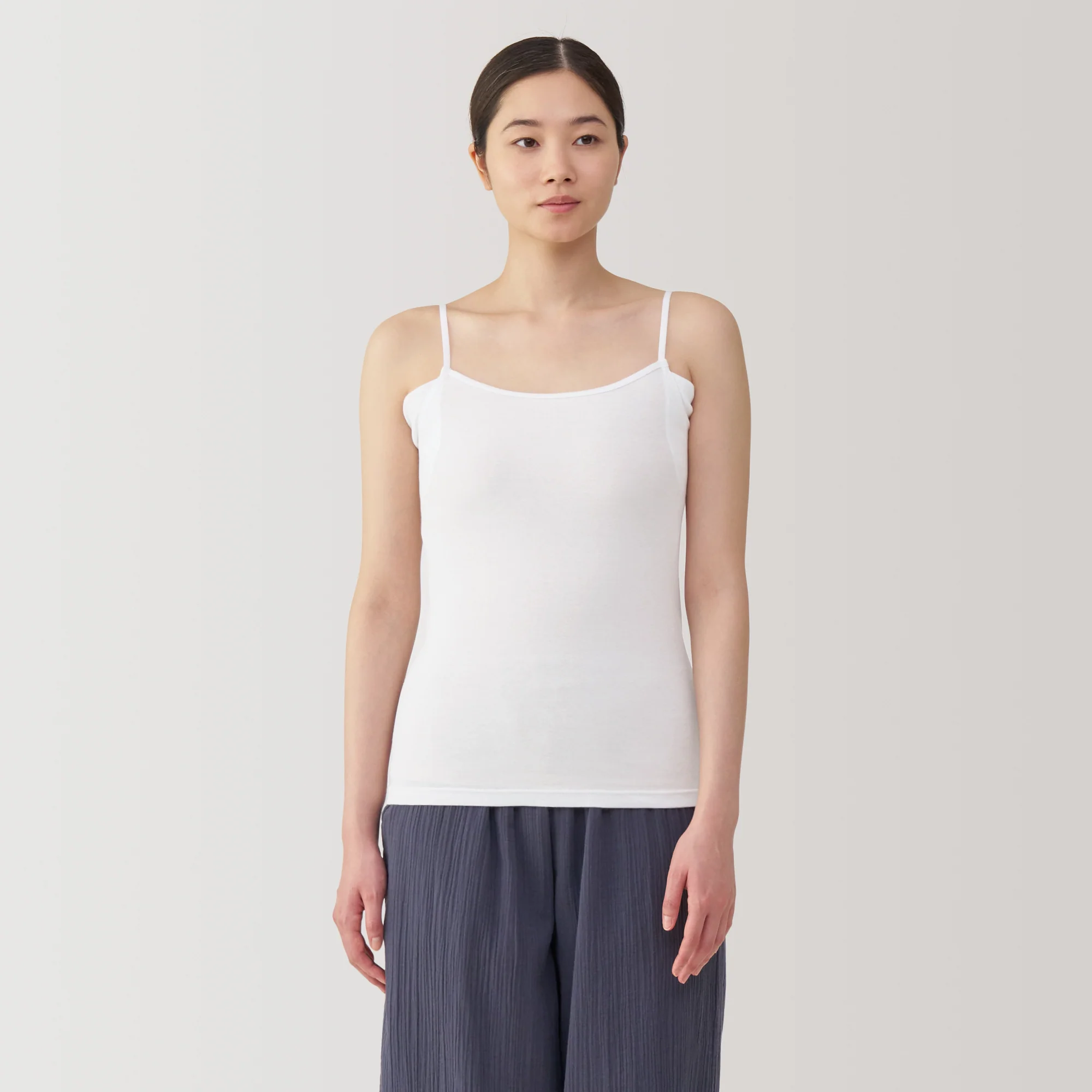 Women's Moisture-Wicking Cotton Camisole with Sweat Pads - Image 11