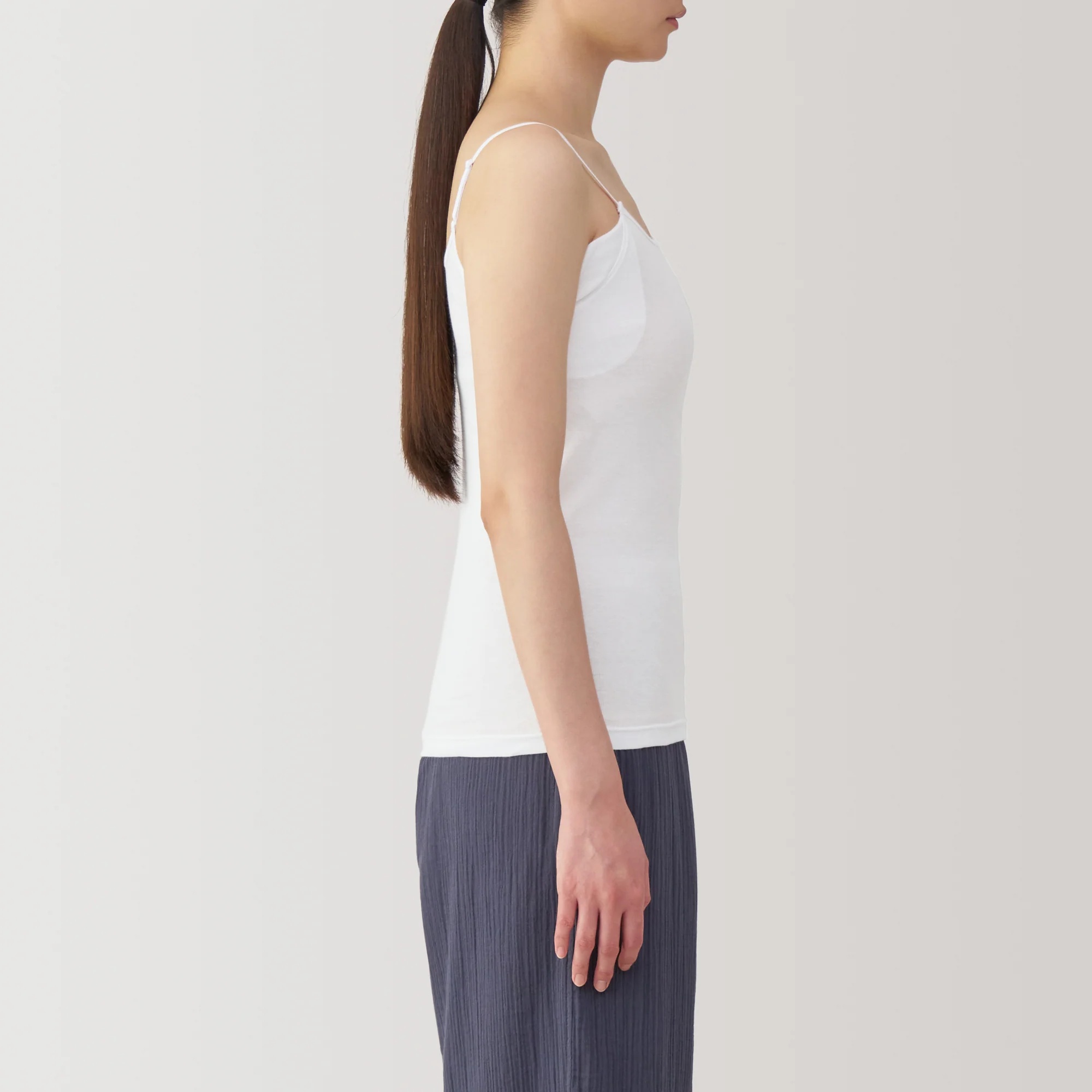 Women's Moisture-Wicking Cotton Camisole with Sweat Pads - Image 13