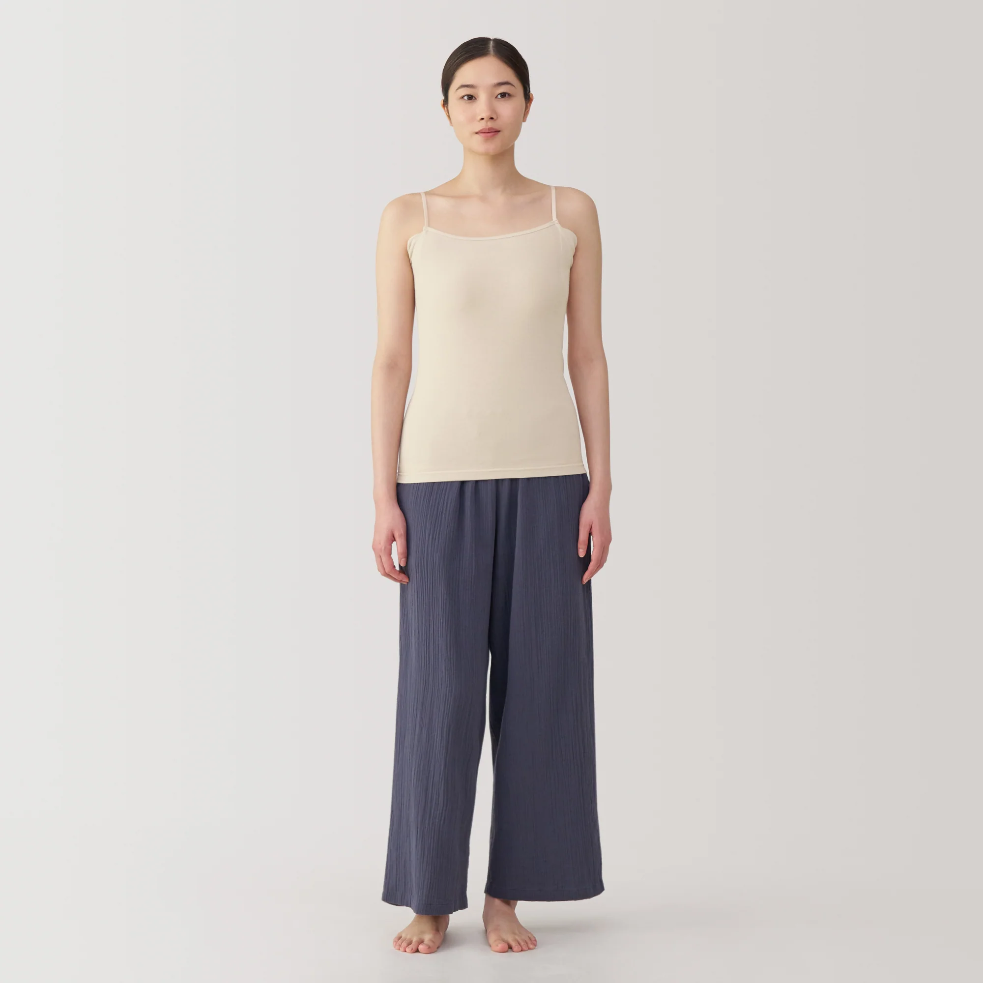 Women's Moisture-Wicking Cotton Camisole with Sweat Pads - Image 28
